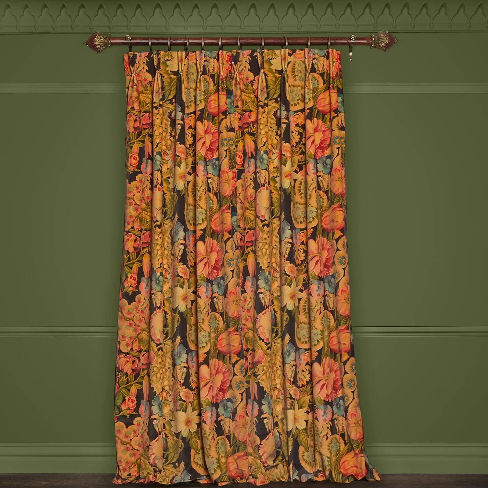 AMATORIA Velvet Curtain - Noir - Image 3