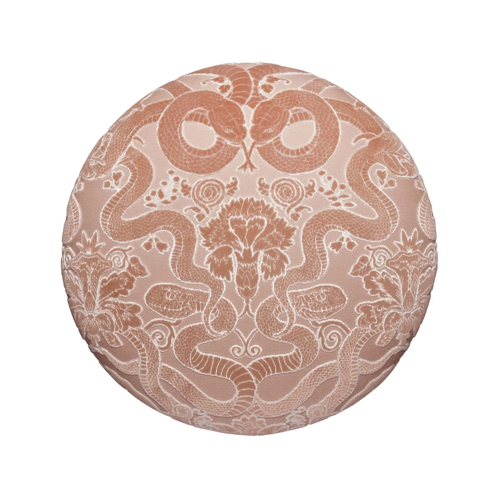 ANACONDA Cut-Velvet Bottoman - Dusky Pink - Image 5