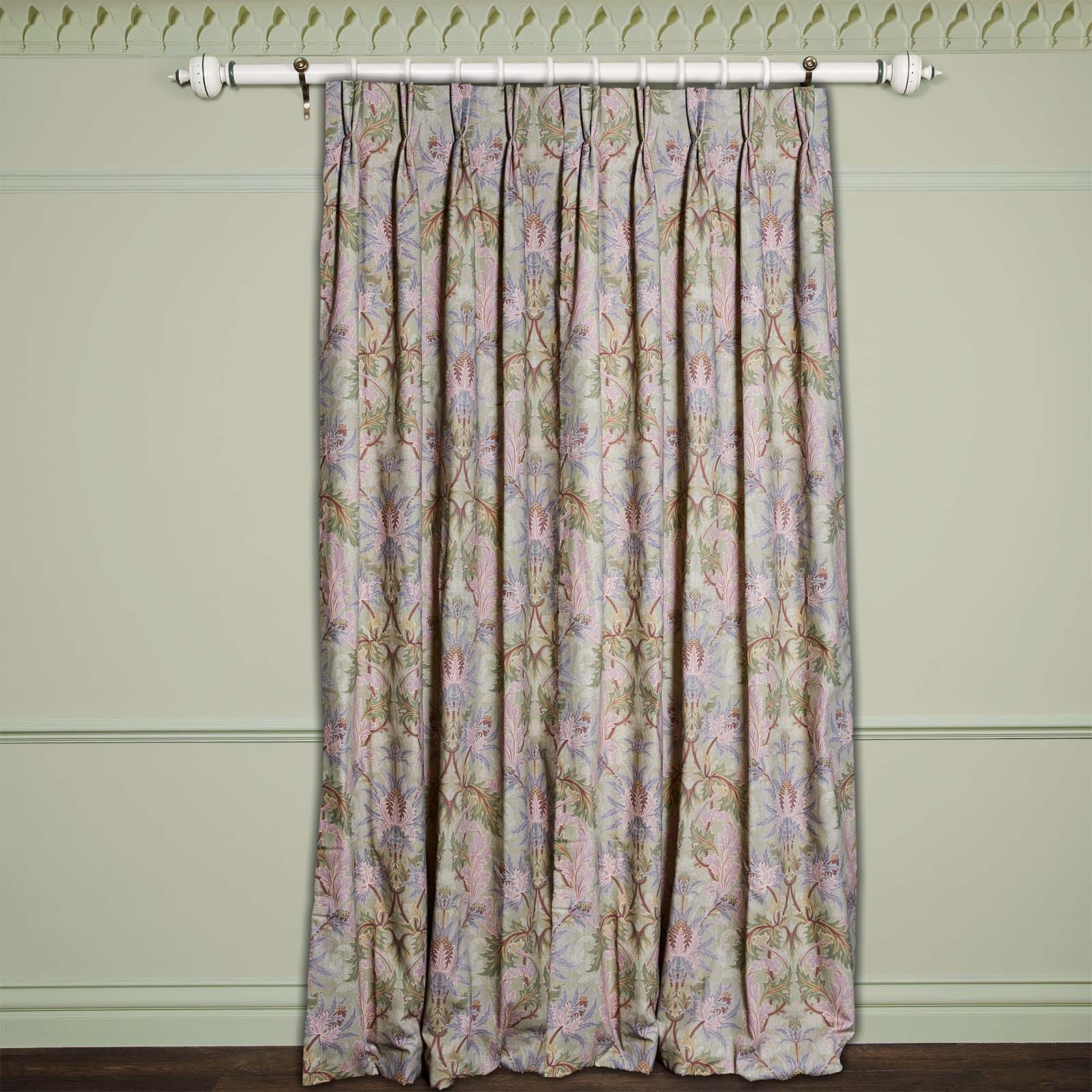 AQUIFOLIA Cotton Linen Curtain - Apple - Image 3