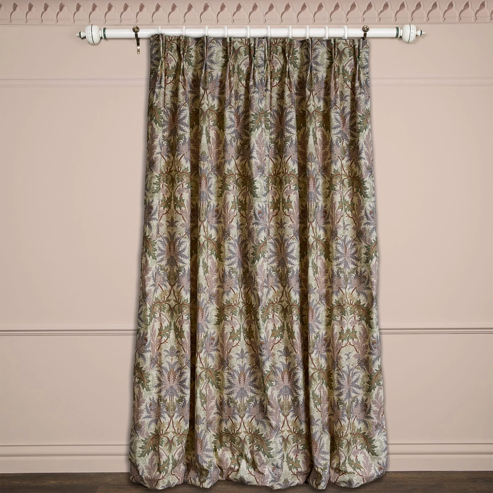 AQUIFOLIA Cotton Linen Curtain - Ecru - Image 3