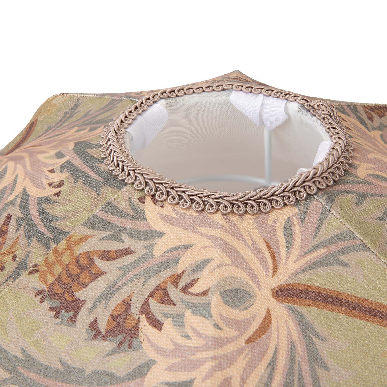 AQUIFOLIA Cotton Linen Tilia Lampshade - Apple - Image 3