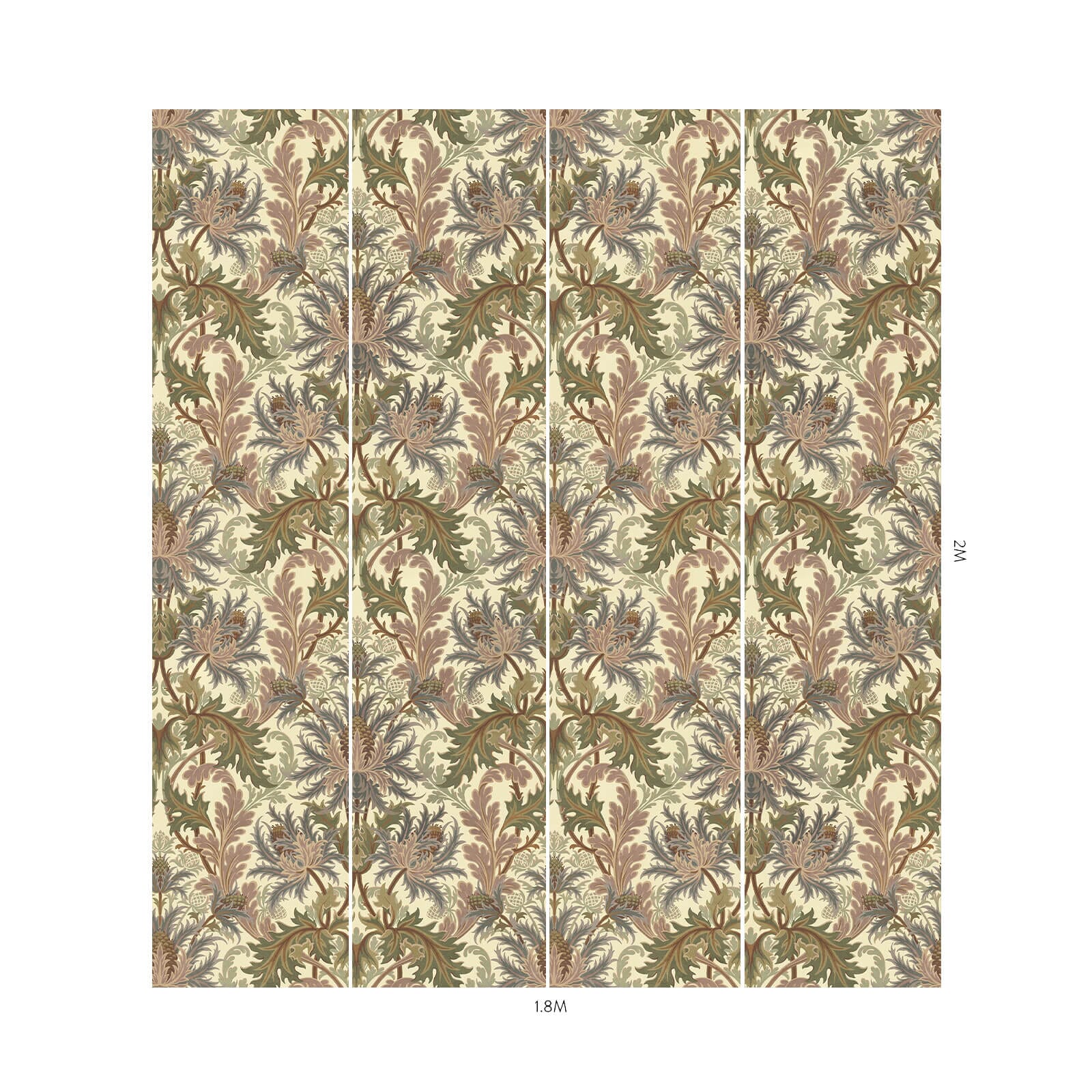 AQUIFOLIA Wallpaper - Ecru - Image 5