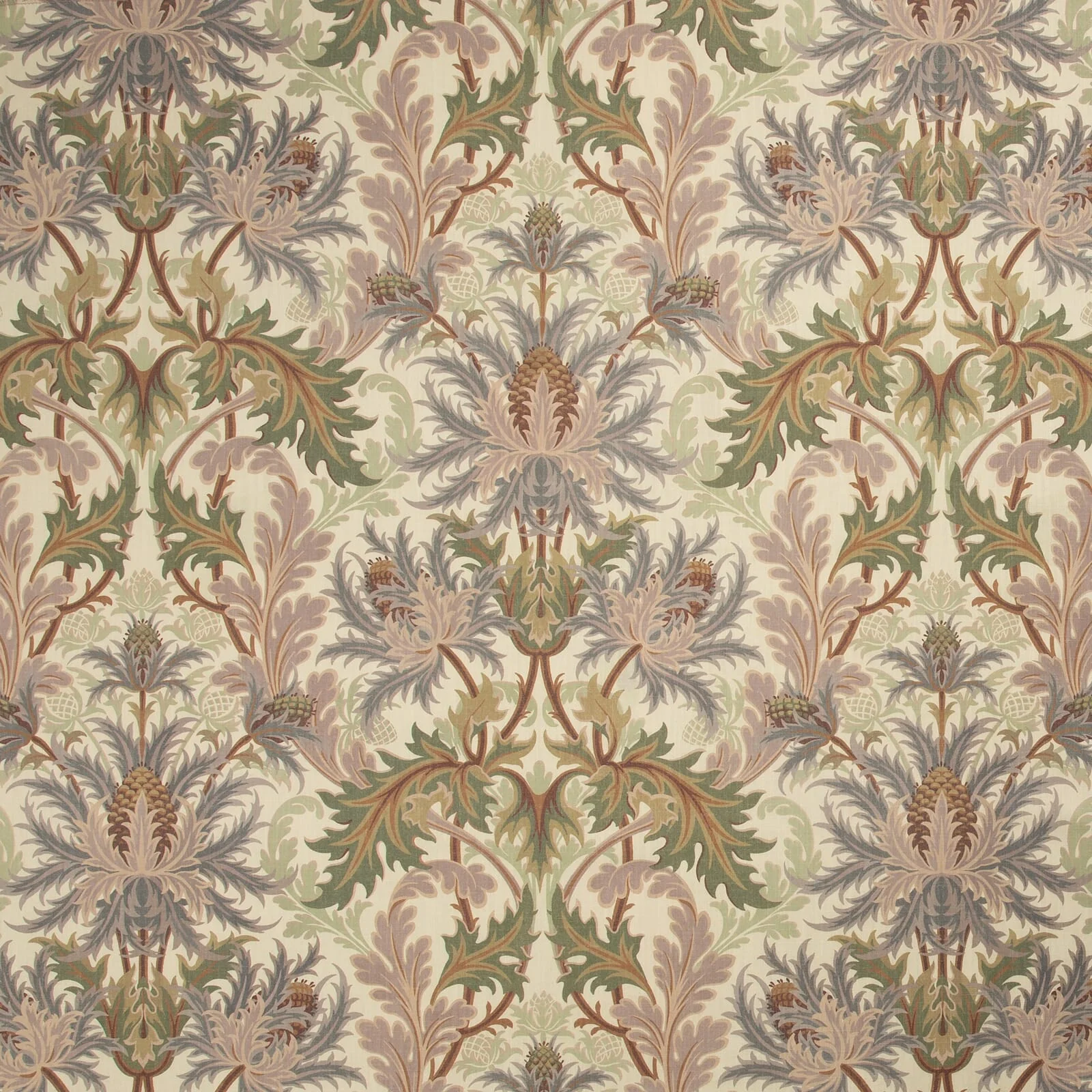 AQUIFOLIA Wallpaper Sample - Ecru