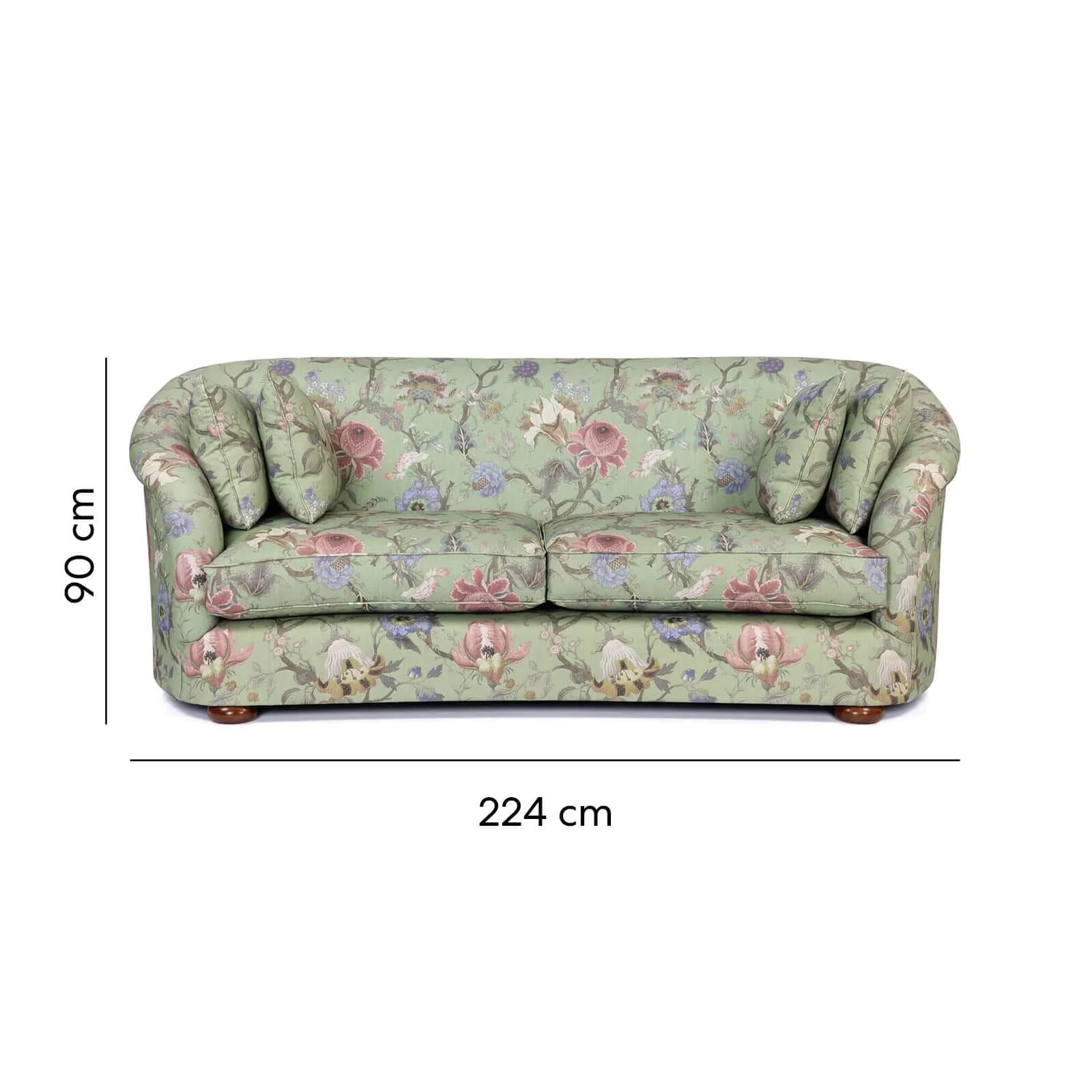 ARTEMIS Cotton Linen Vesper Sofa - Jadeite - Image 3
