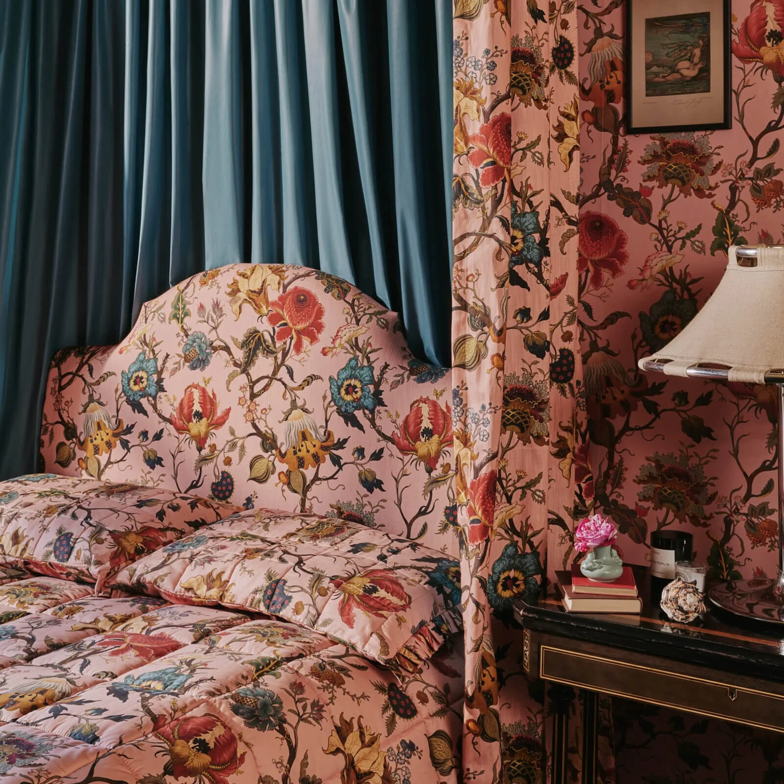 ARTEMIS Cotton Sateen Quilt - Blush - Image 4
