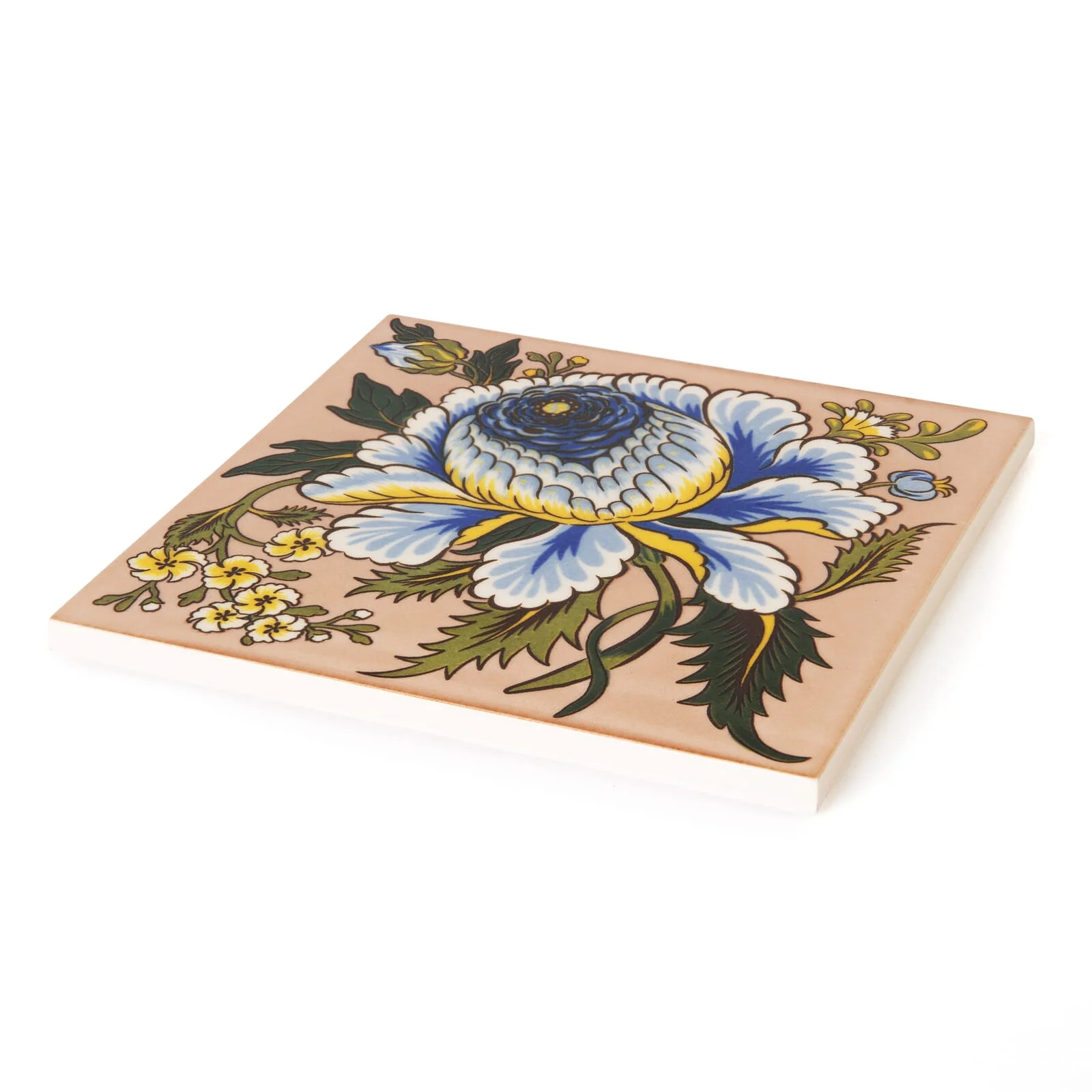 ARTEMIS HIBISCUS Printed Tiles - Blush - Image 2