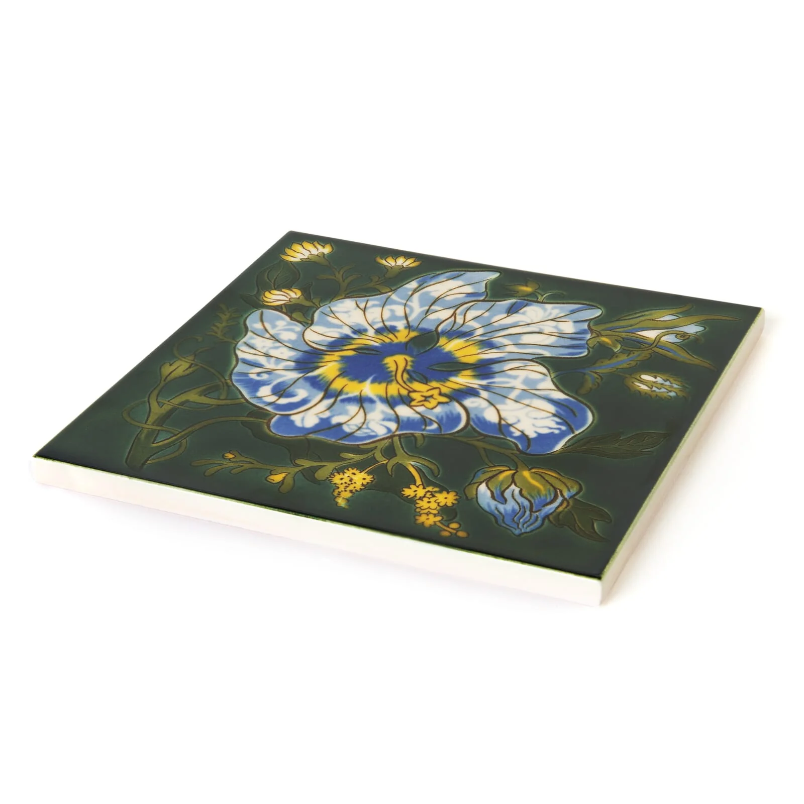 ARTEMIS HIBISCUS Printed Tiles - Verde - Image 2