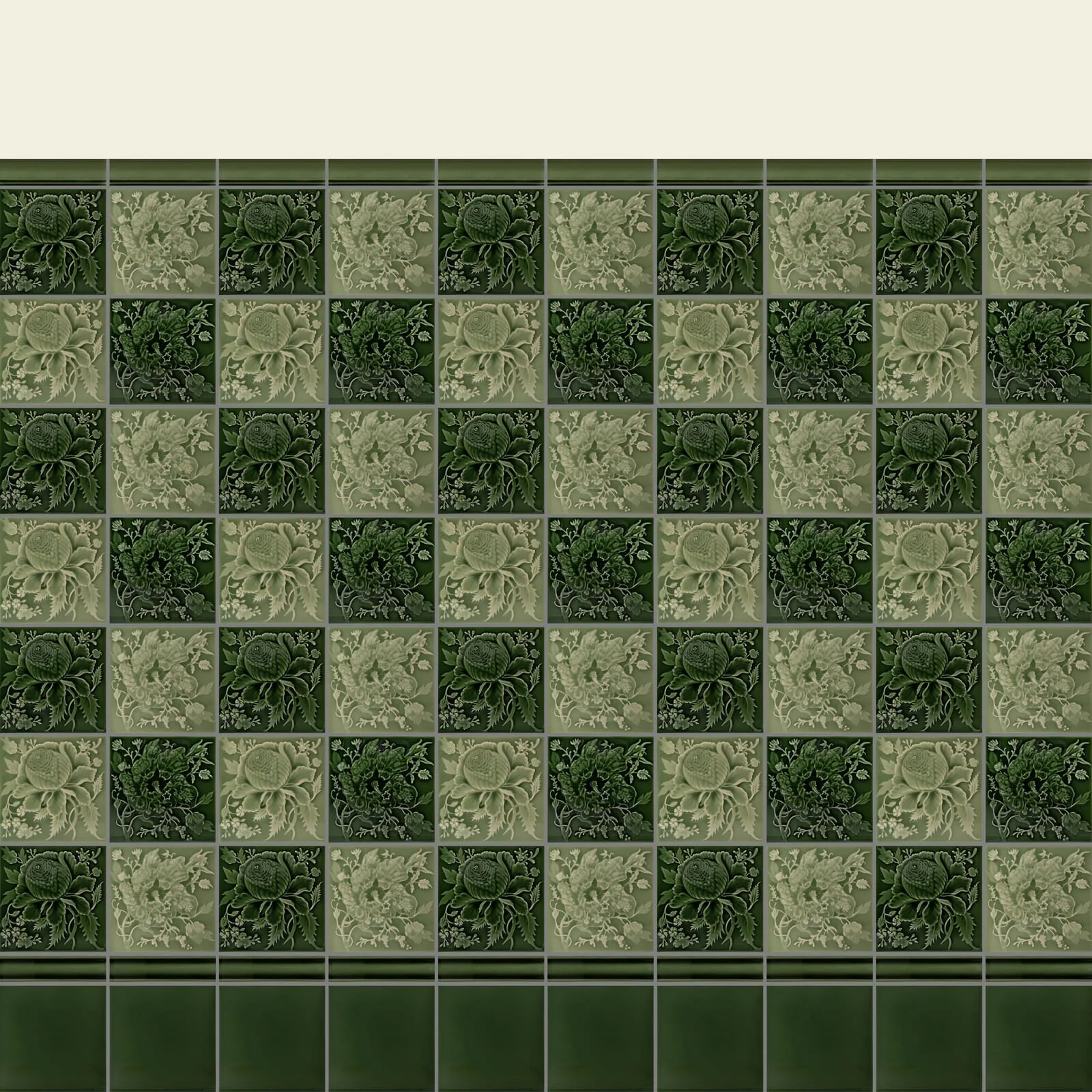 ARTEMIS ROSE Relief Tiles - Verde - Image 3