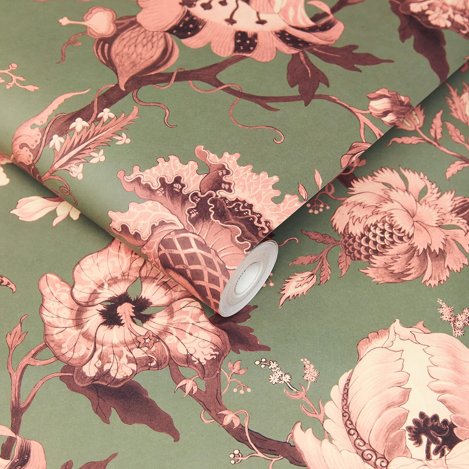ARTEMIS Wallpaper - Verdigris - Image 3