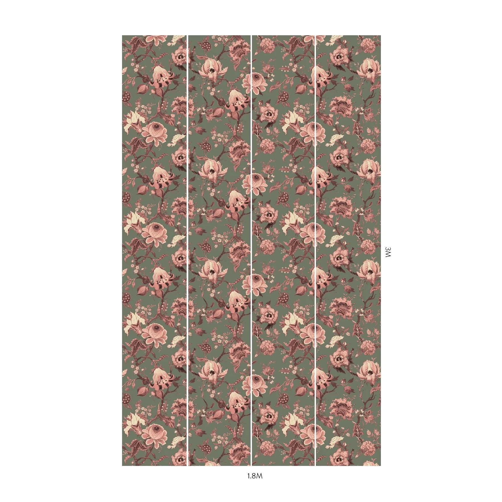 ARTEMIS Wallpaper - Verdigris - Image 5