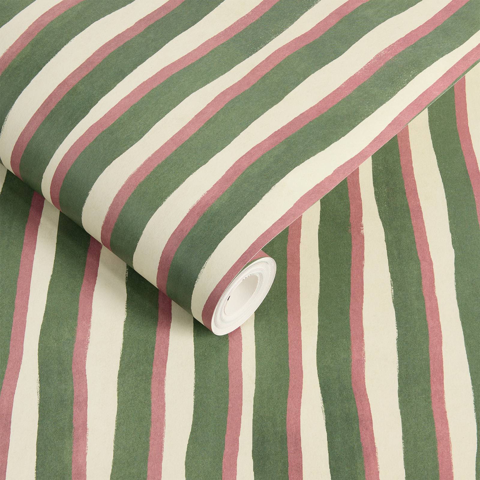 ARTIST'S SHADOW STRIPE Wallpaper - Hedera & Hosta - Image 3