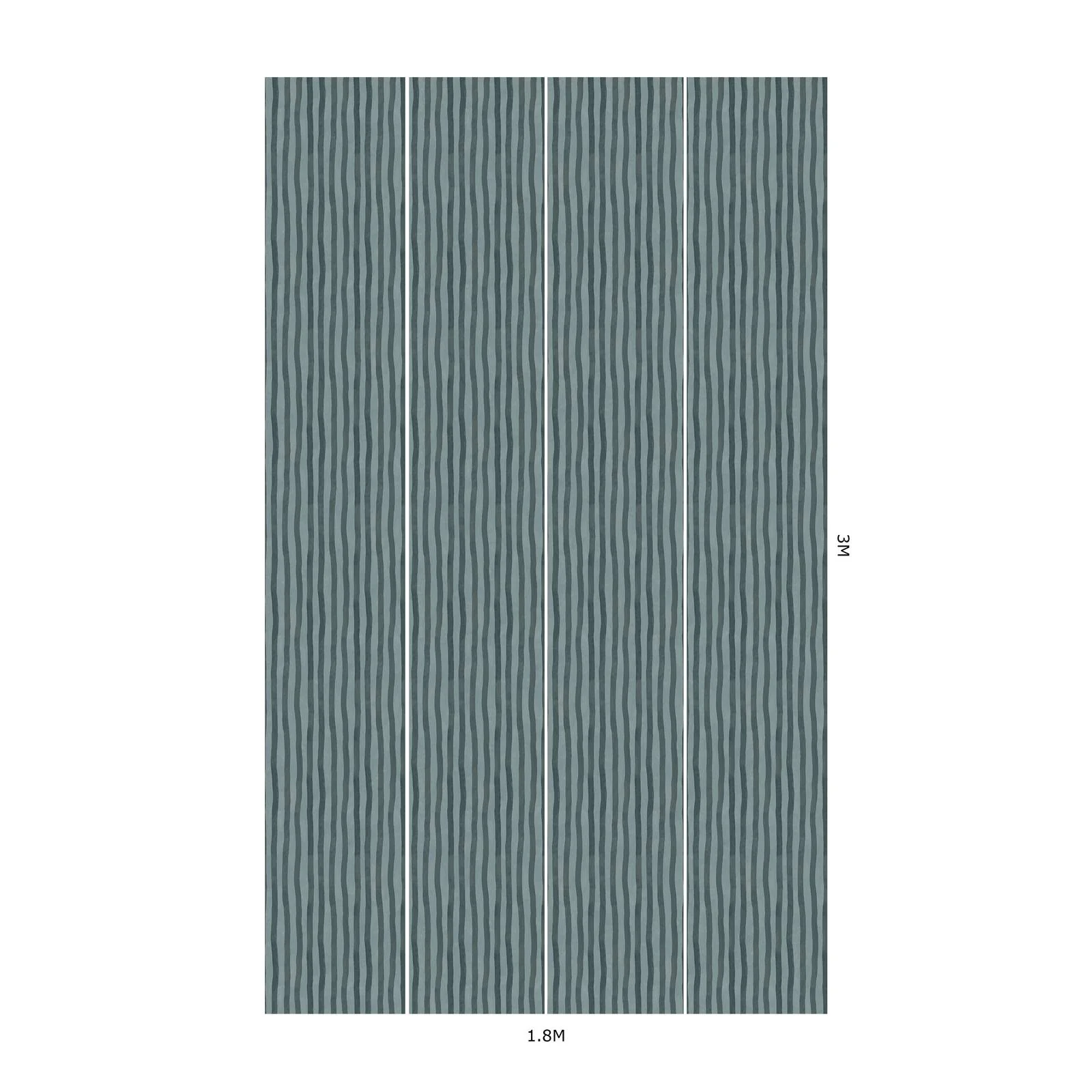 ARTIST'S STRIPE Wallpaper - Apatite - Image 6