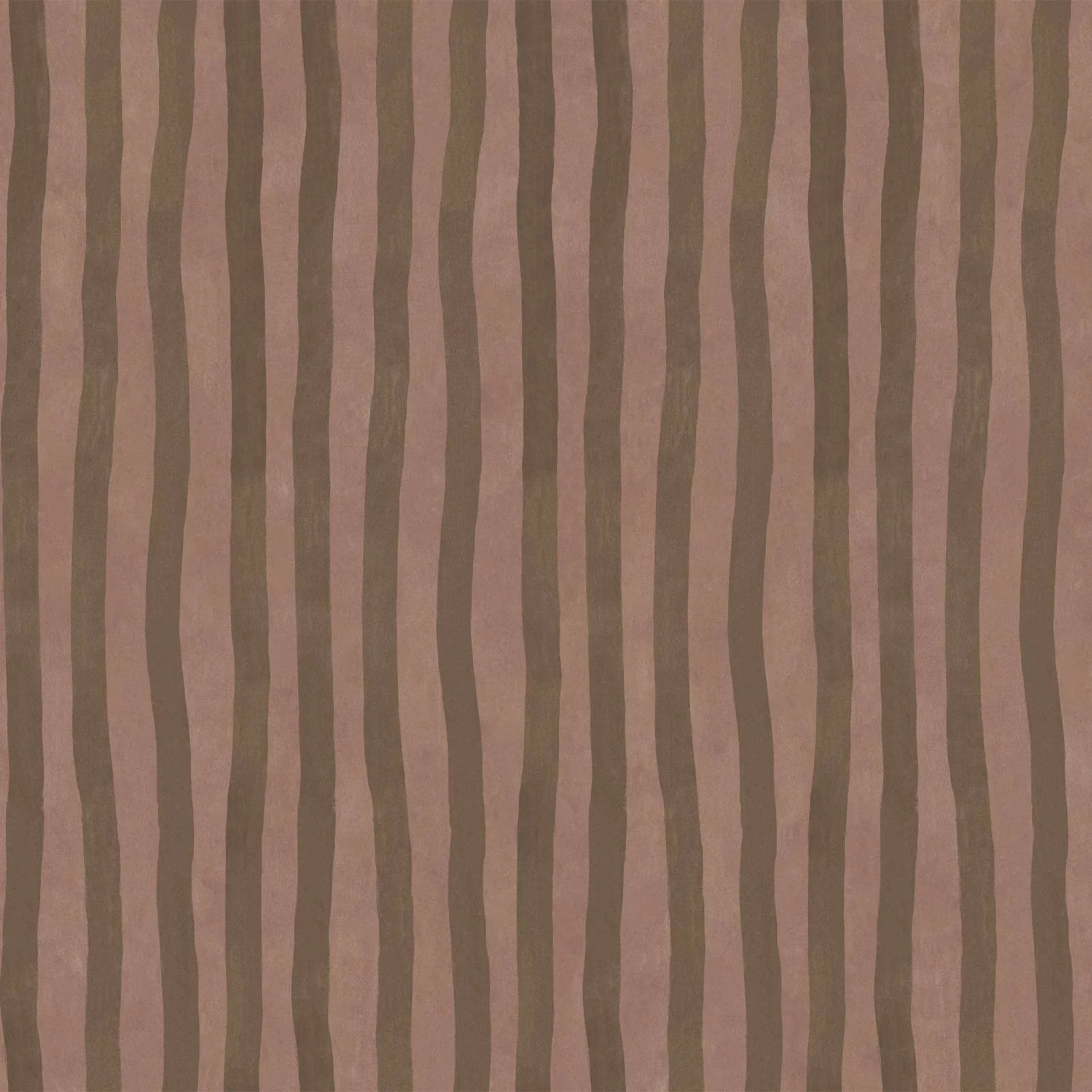 ARTIST'S STRIPE Wallpaper  - Cosmos & Bark Sample