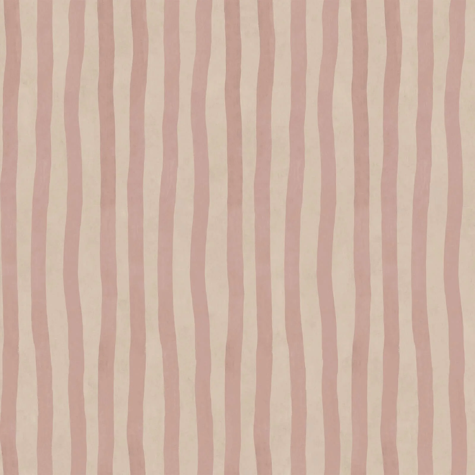 ARTIST'S STRIPE Wallpaper - Sakura & Astrantia Sample