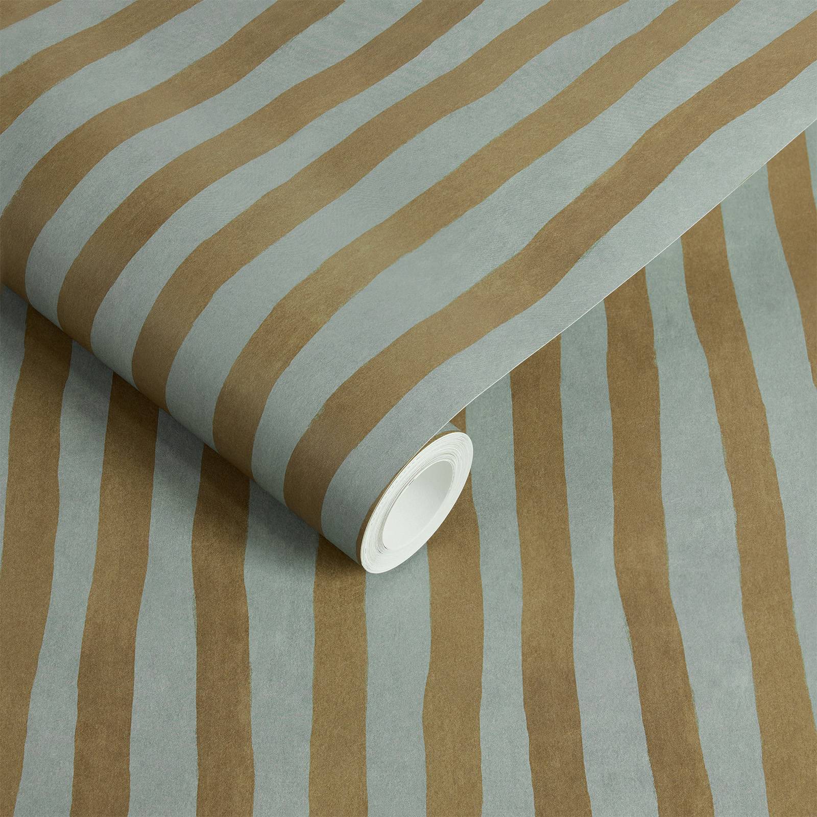 ARTIST'S STRIPE Wallpaper - Stratus & Carex - Image 3