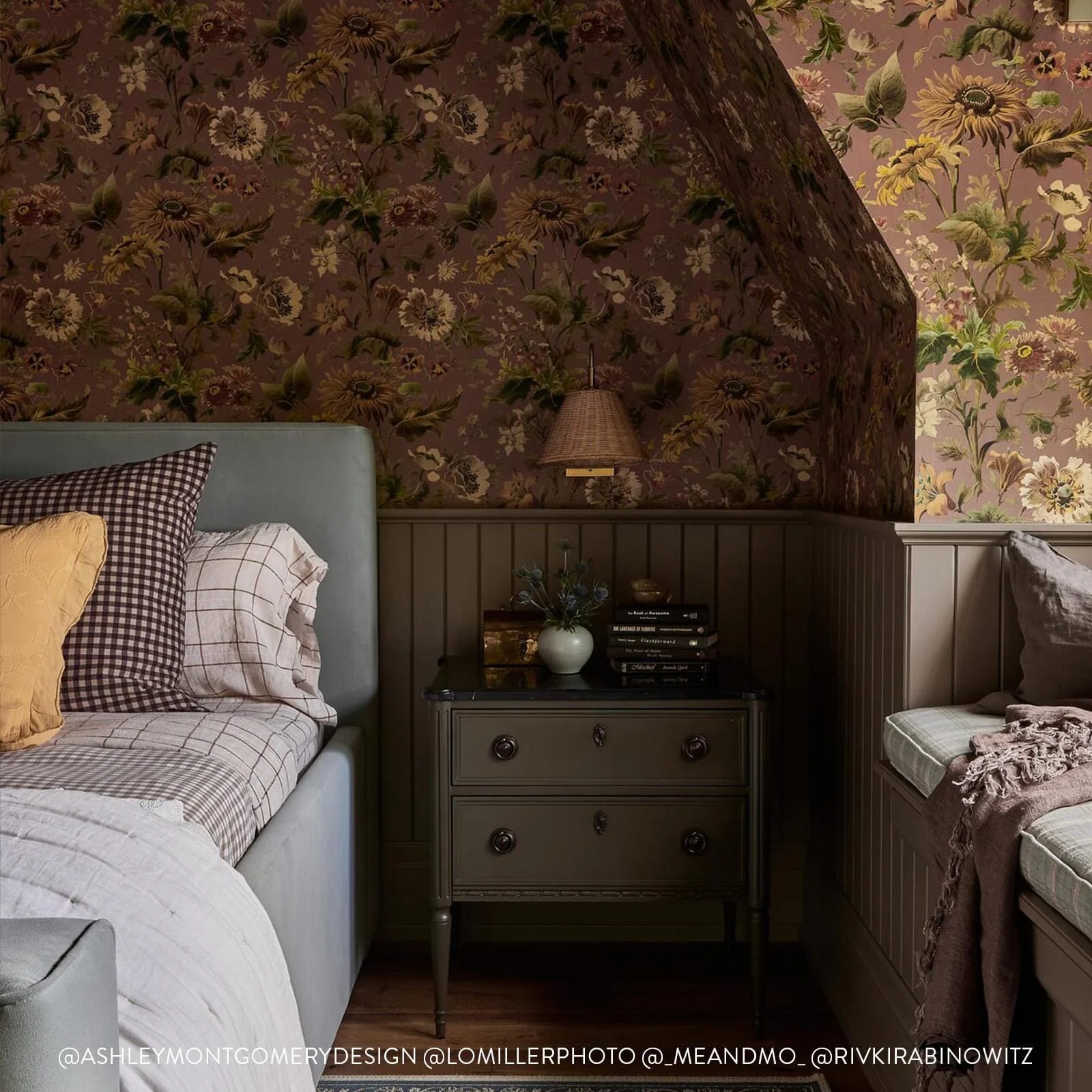 AVALON Wallpaper - Puce Pink - Image 3