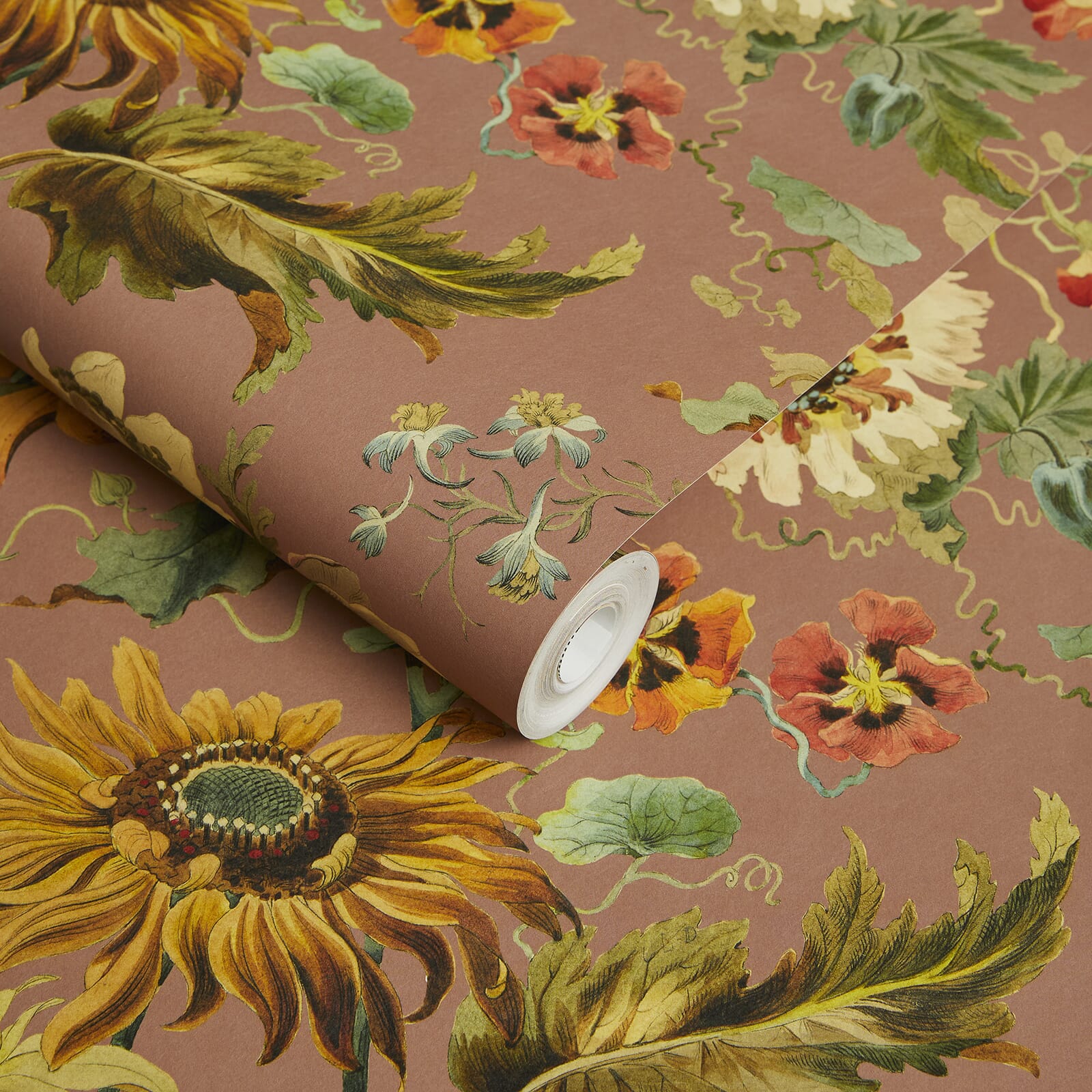 AVALON Wallpaper - Puce Pink - Image 4