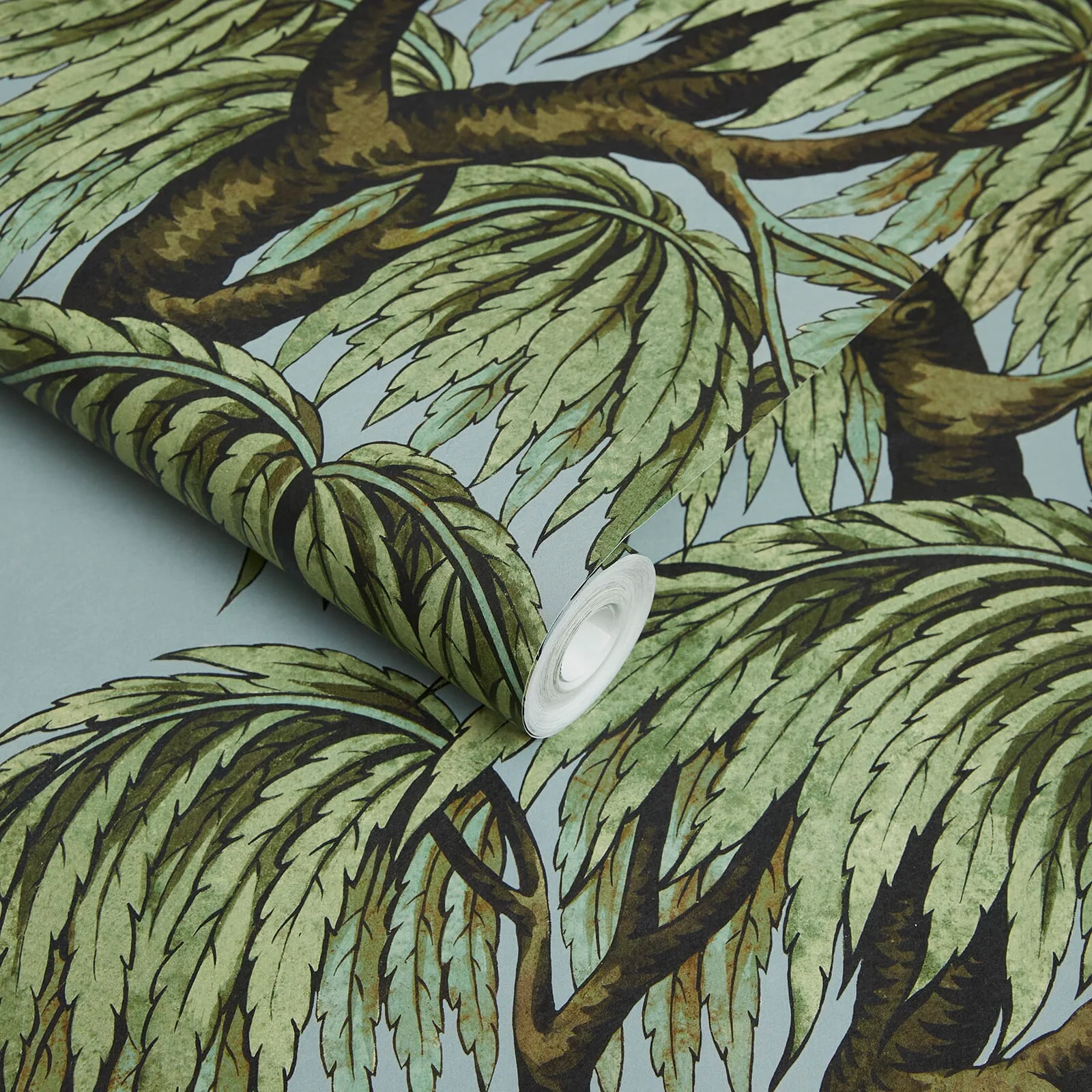 BABYLON Wallpaper Dove / Willow - Image 3