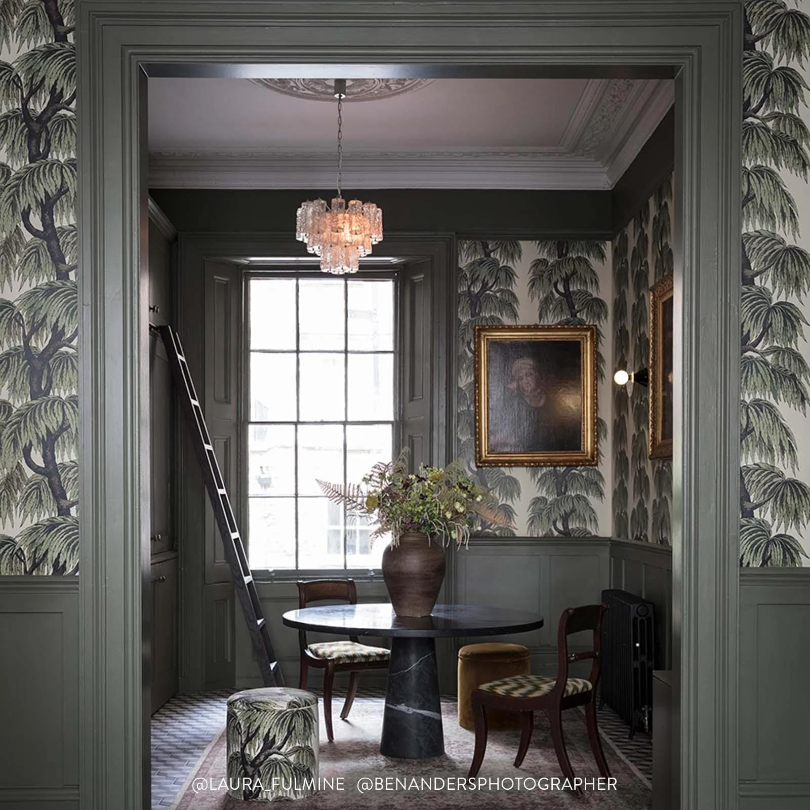 BABYLON Wallpaper Papyrus / Willow - Image 3