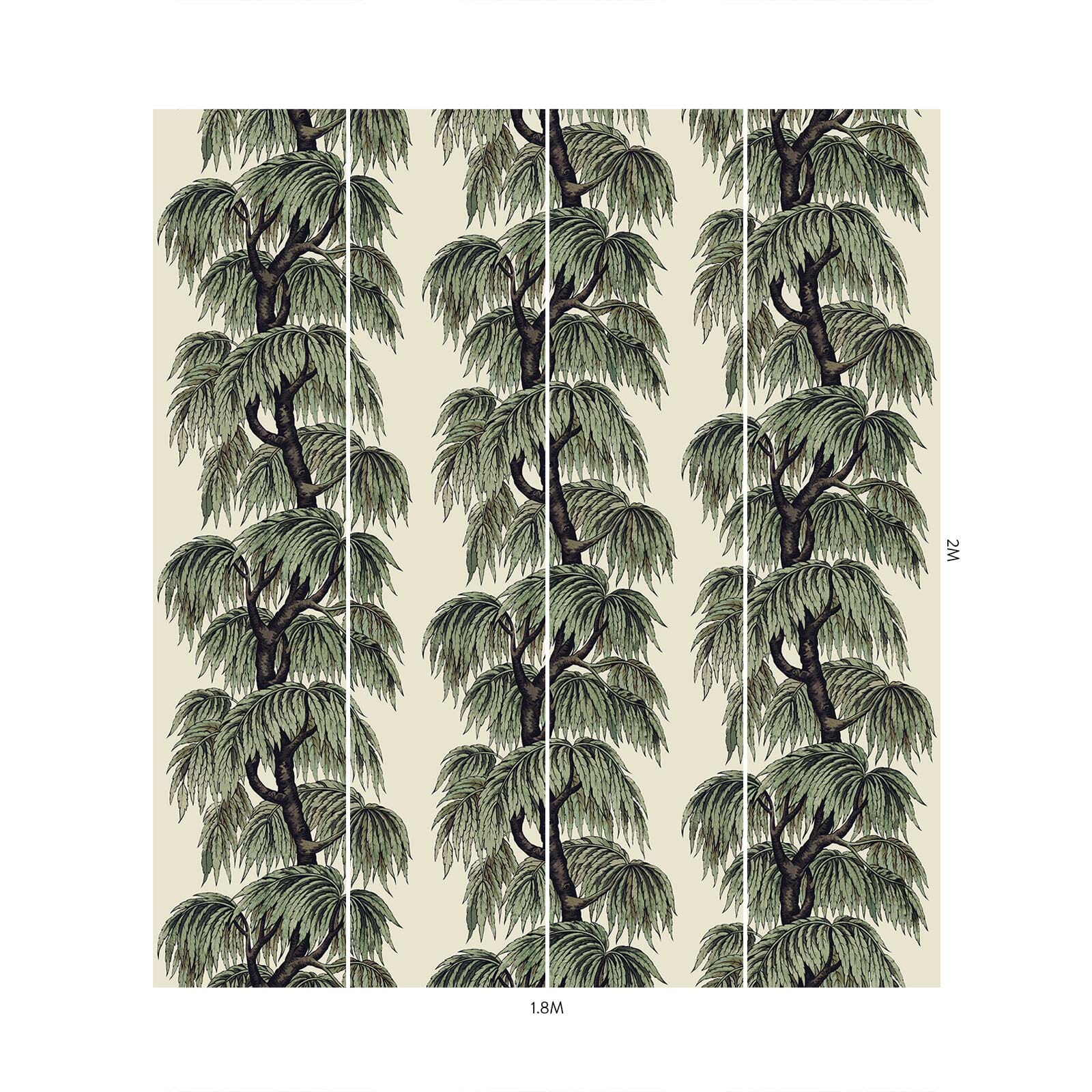 BABYLON Wallpaper Papyrus / Willow - Image 5