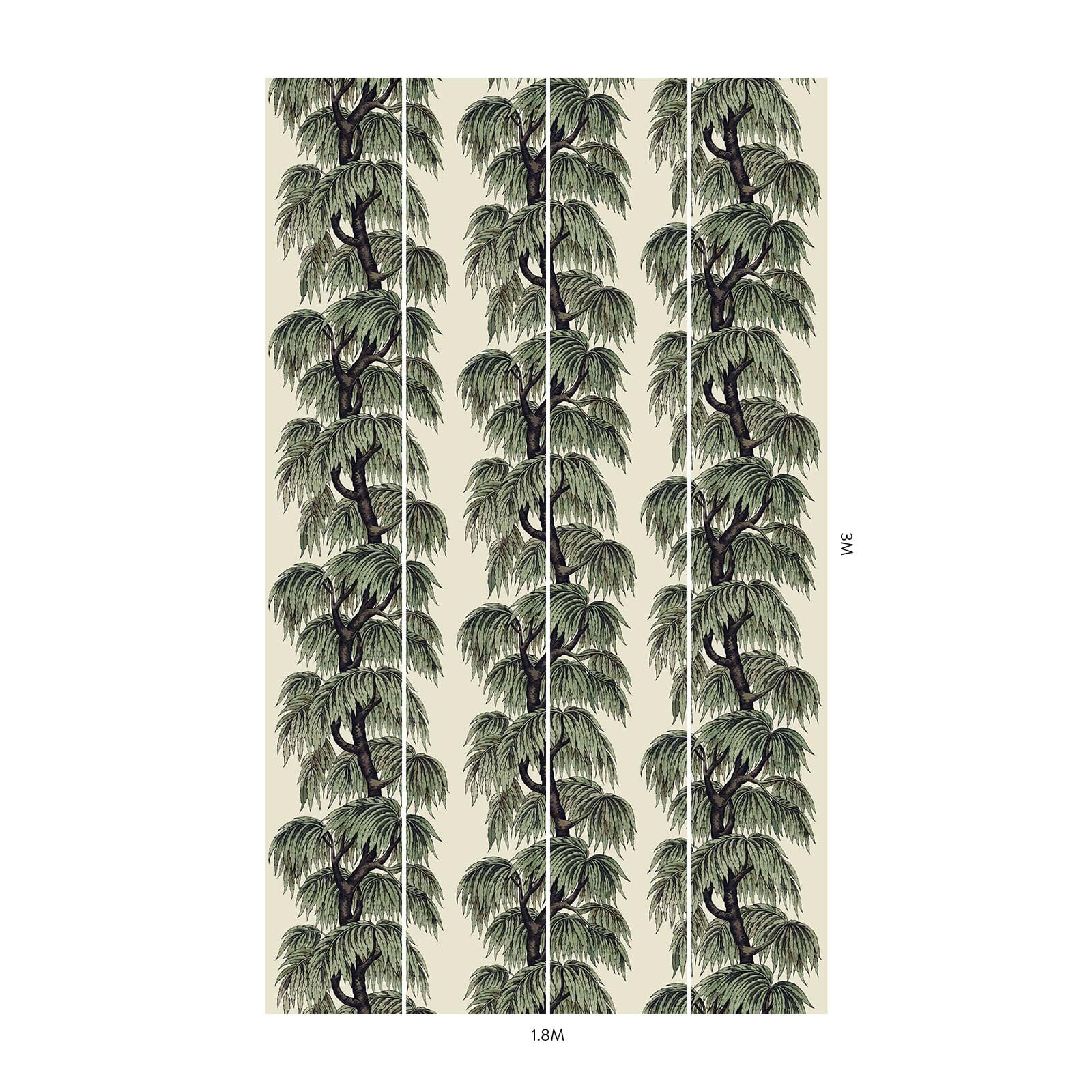 BABYLON Wallpaper Papyrus / Willow - Image 6