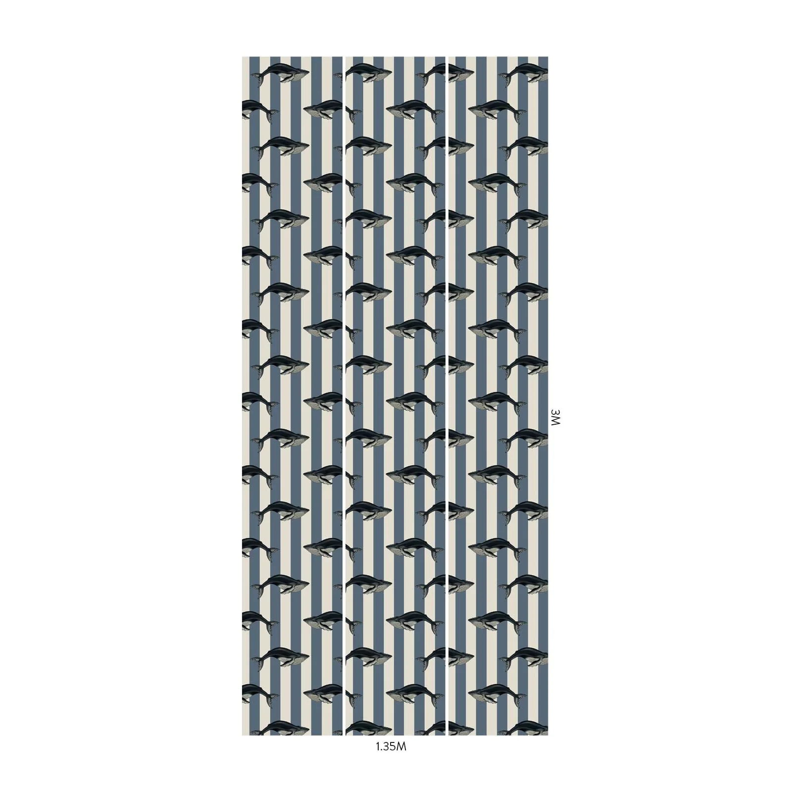 BALEANA Wallpaper - Denim - Image 6