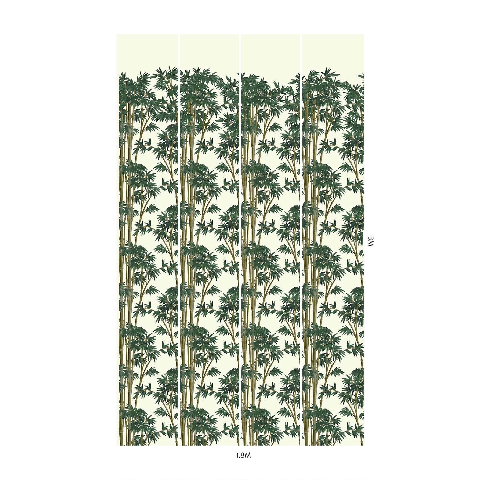 BAMBUSA Wallpaper - Antique White - Image 5