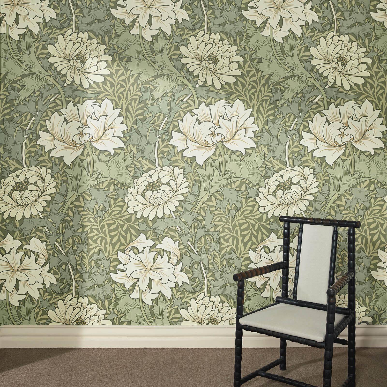 CHRYSANTHEMUM MAGNA Wallpaper - Sap - Image 2