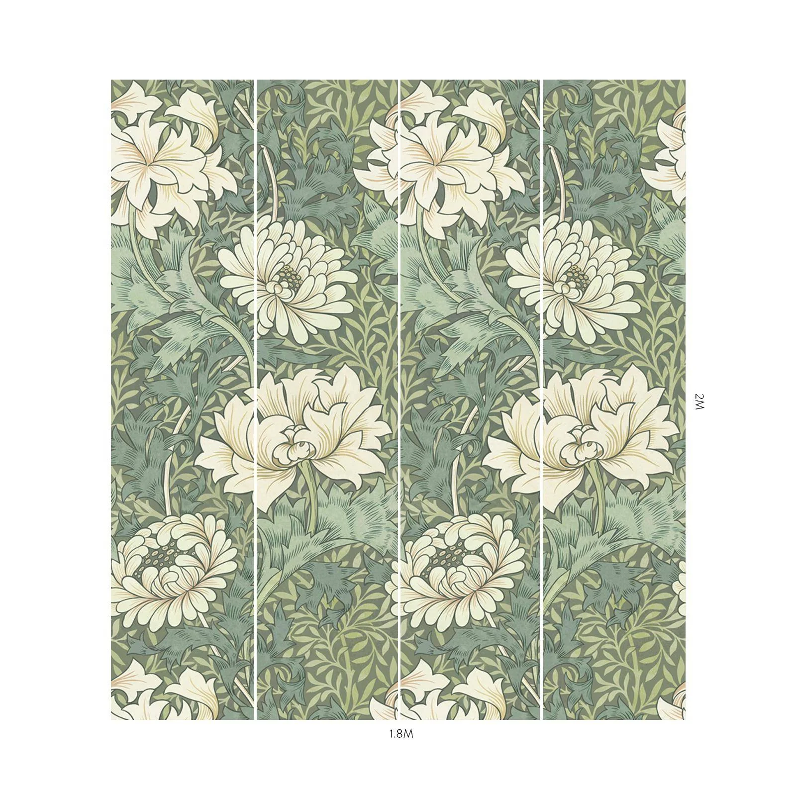 CHRYSANTHEMUM MAGNA Wallpaper - Sap - Image 5