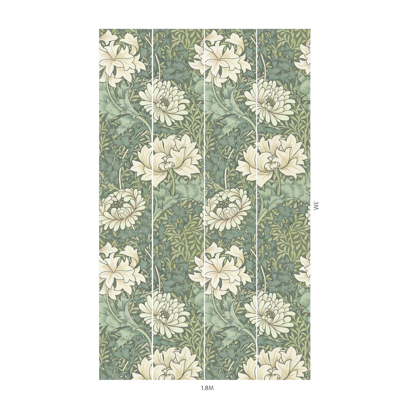 CHRYSANTHEMUM MAGNA Wallpaper - Sap - Image 6