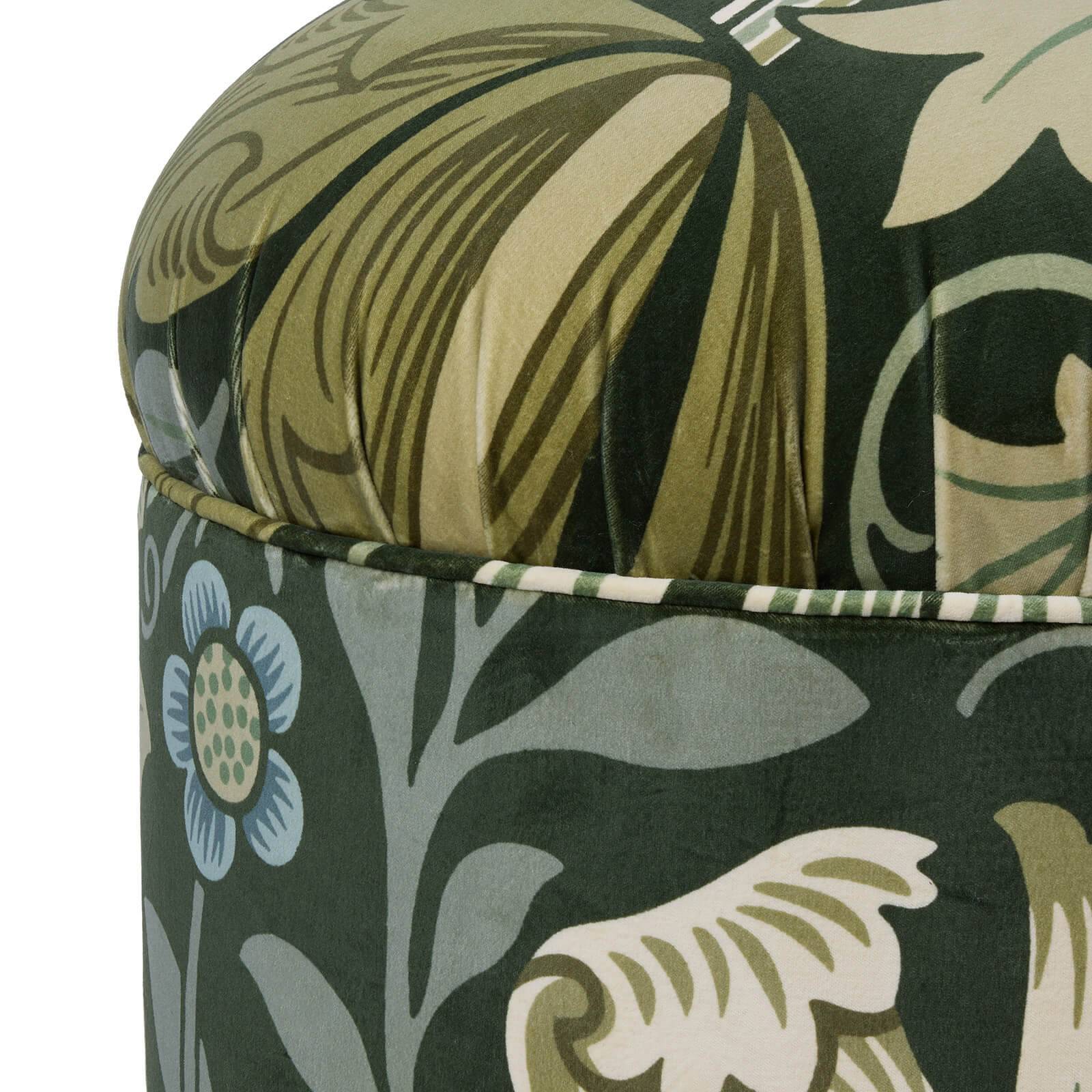 COMPTON MAGNA Velvet Vesper Bottoman - Verde - Image 4