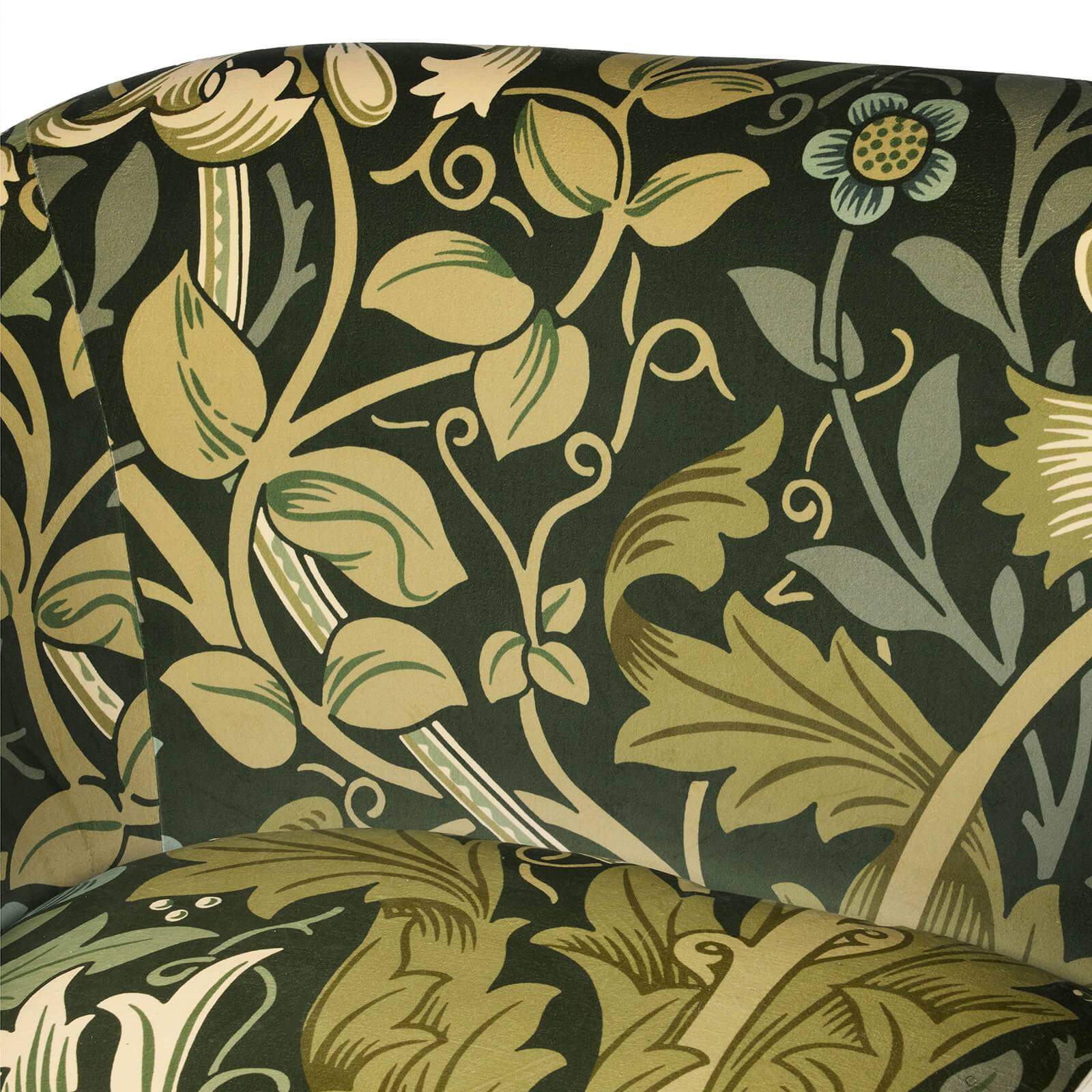 COMPTON MAGNA Velvet Vesper Chair - Verde - Image 5