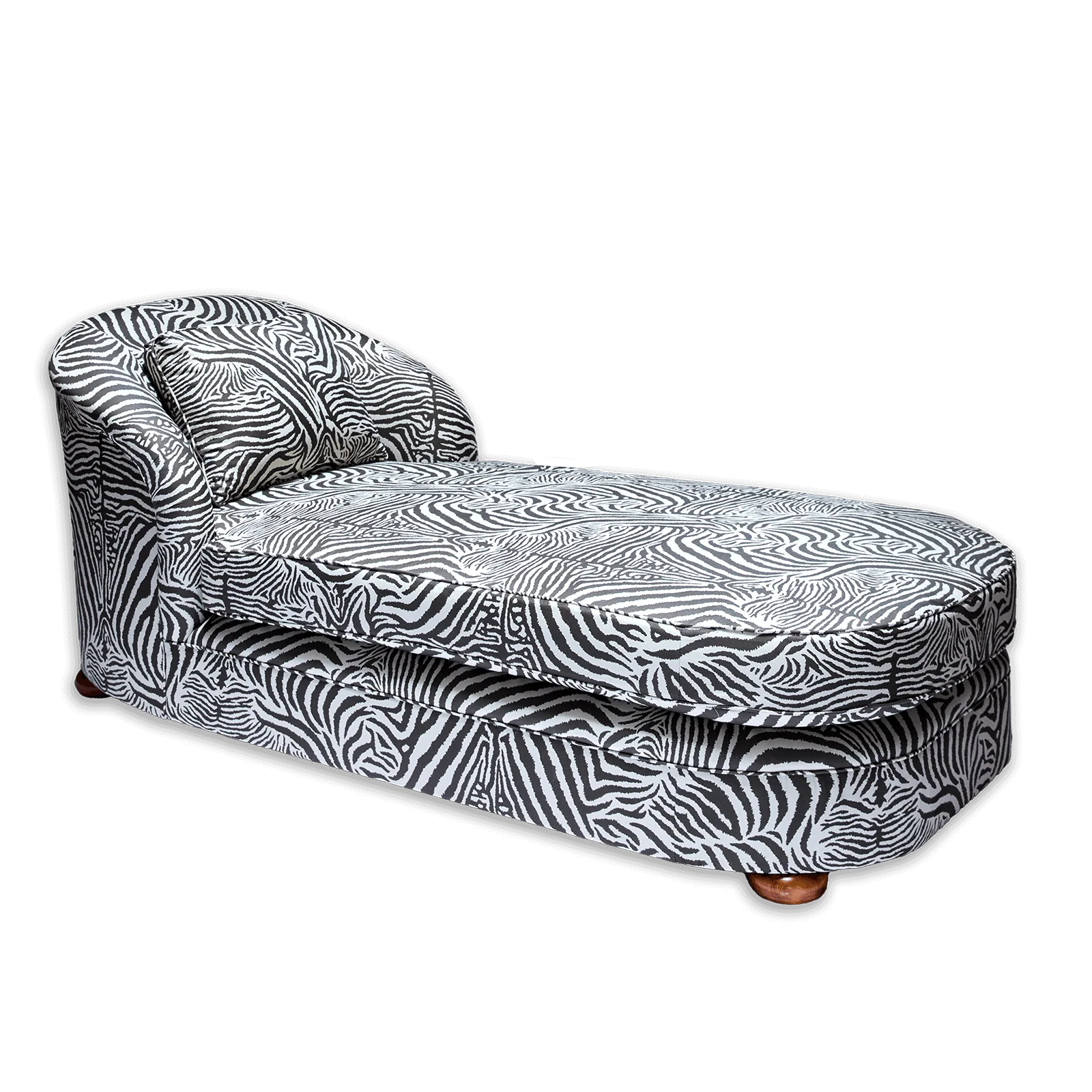 EQUUS Jacquard Vesper Chaise - Cocoa - Image 4