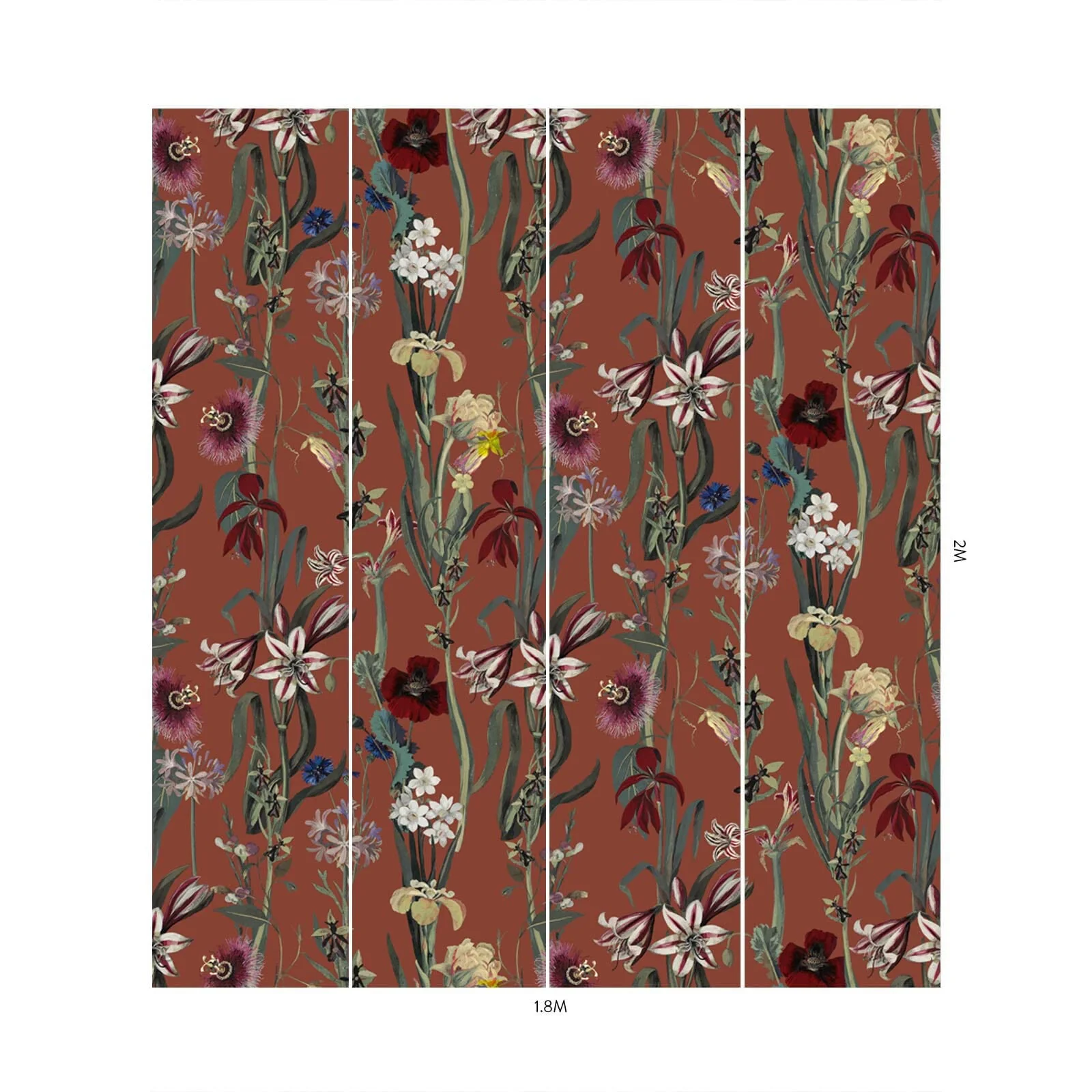 FLORA DELANICA Wallpaper - Clay - Image 5
