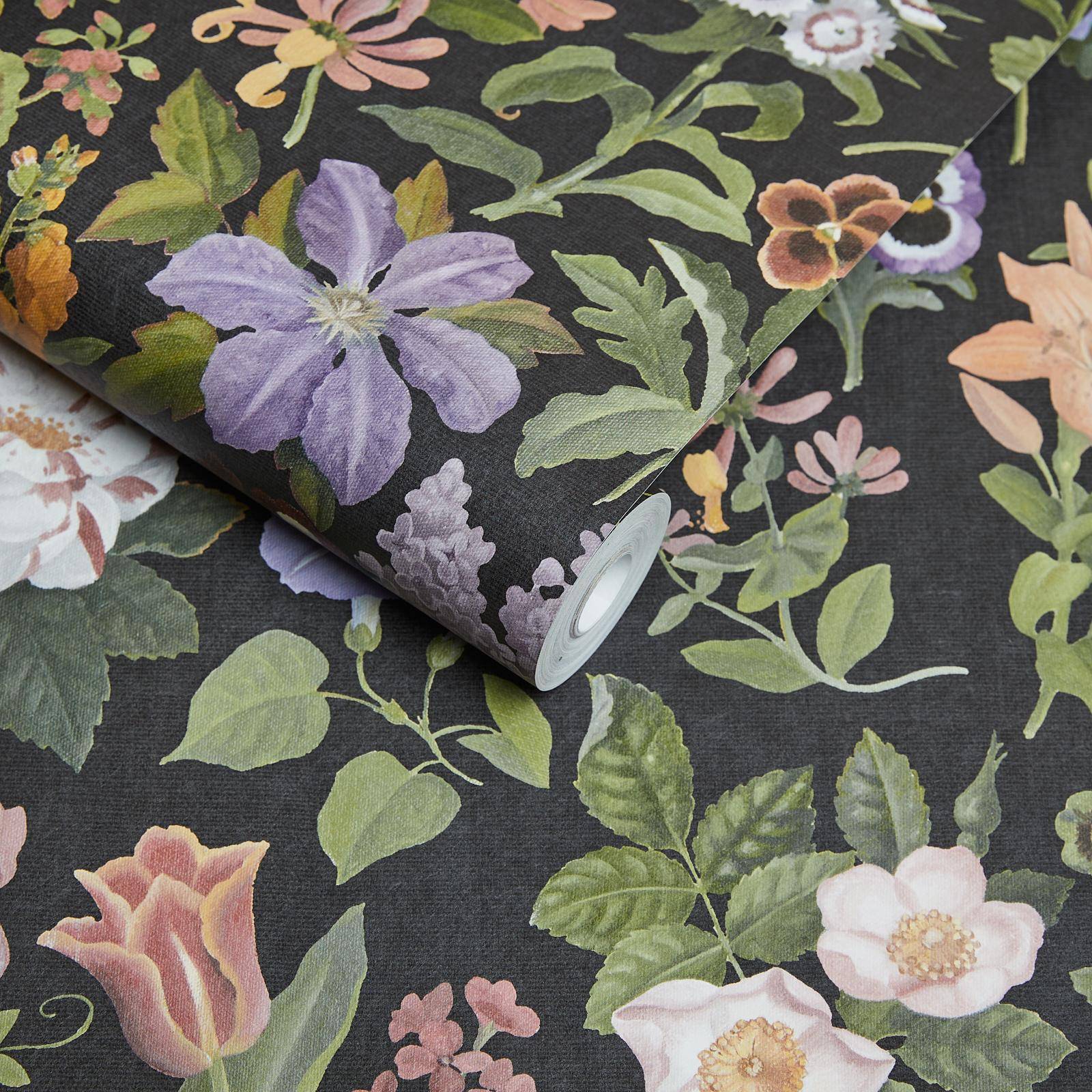 FLORALIA Wallpaper - Noir - Image 3