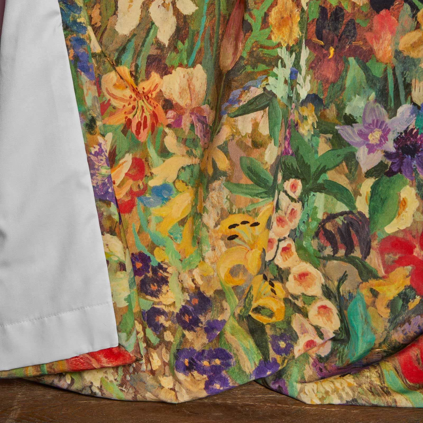 FLORIBUNDA MAGNA Velvet Curtain - Zenith - Image 2