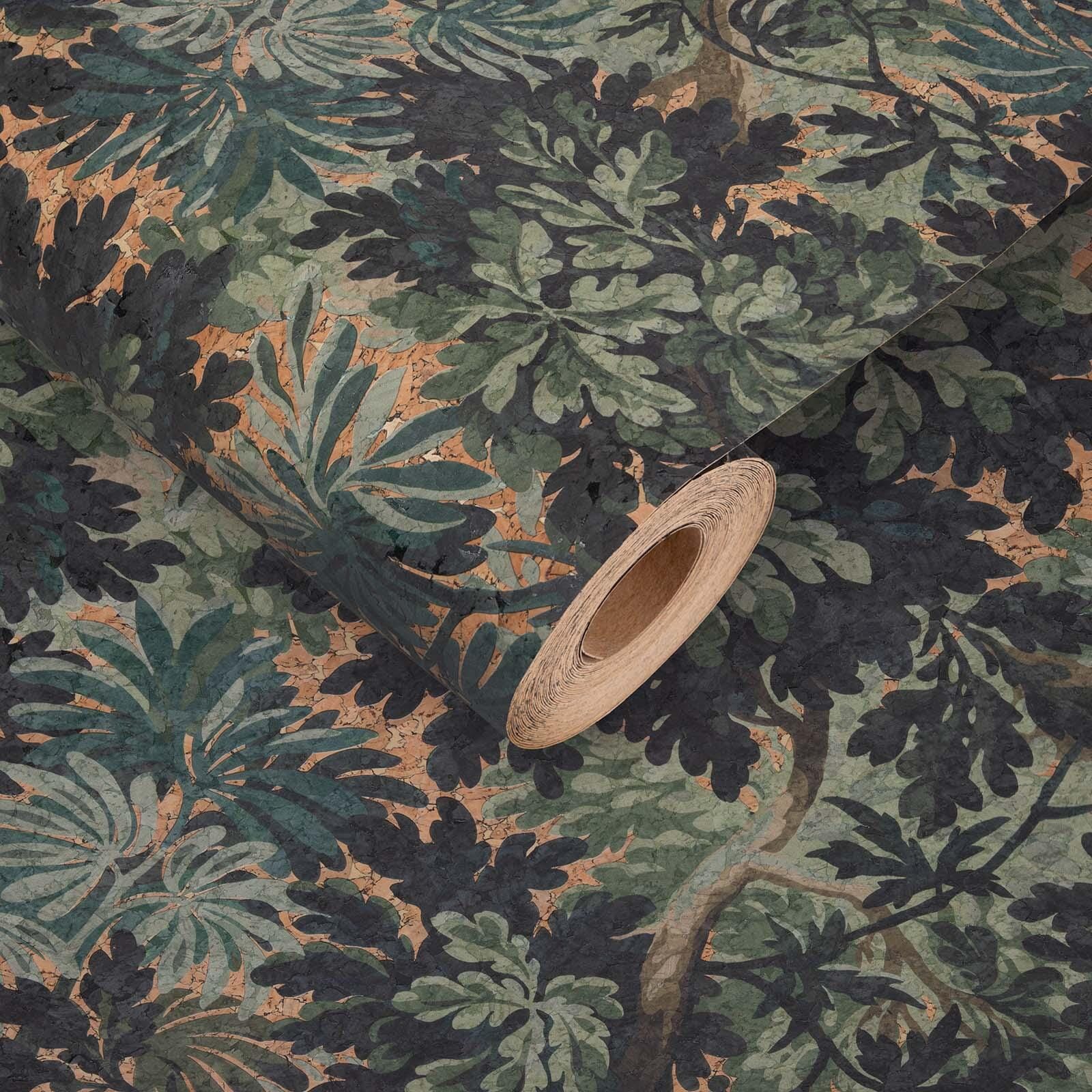 FORIS Cork Wallpaper - Cerulean - Image 3