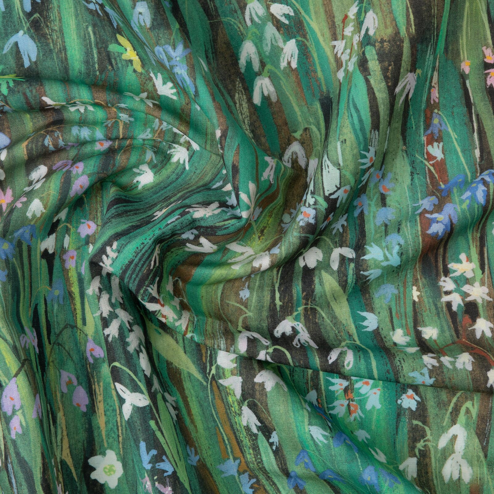 GALANTHI Cotton Linen Blind - Viridis - Image 2
