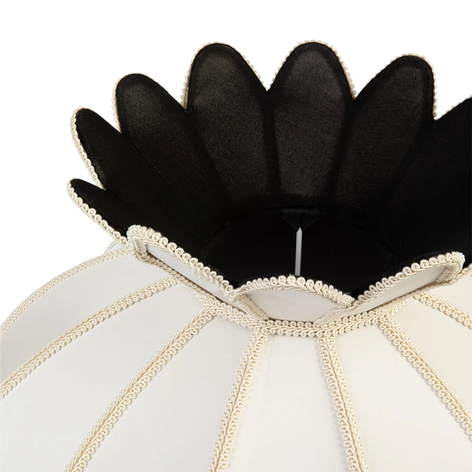 GALANTHUS Silk Standard Lampshade - Ecru - Image 4