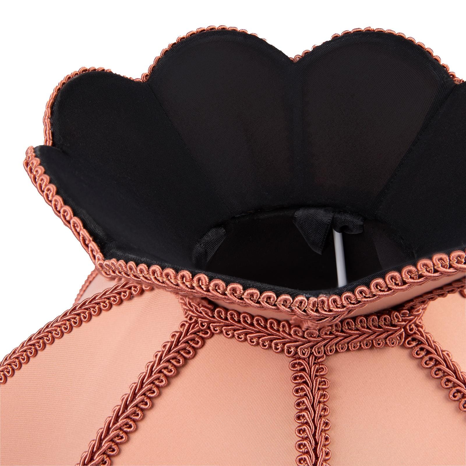 GALANTHUS Tourmaline Table Lampshade with FLORIS Noir Lampstand - Image 6