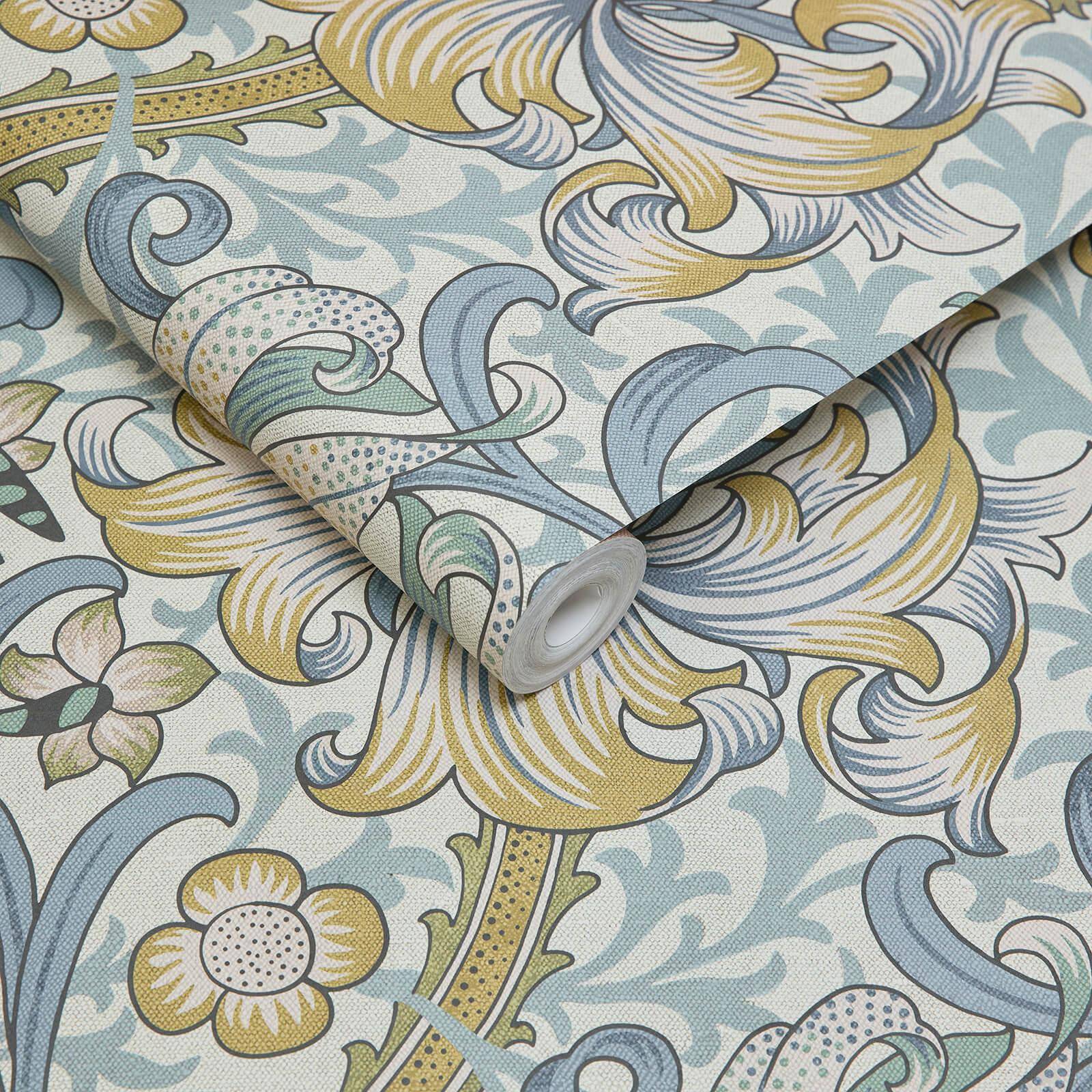 GOLDEN LILY Wallpaper - Moonstone - Image 4