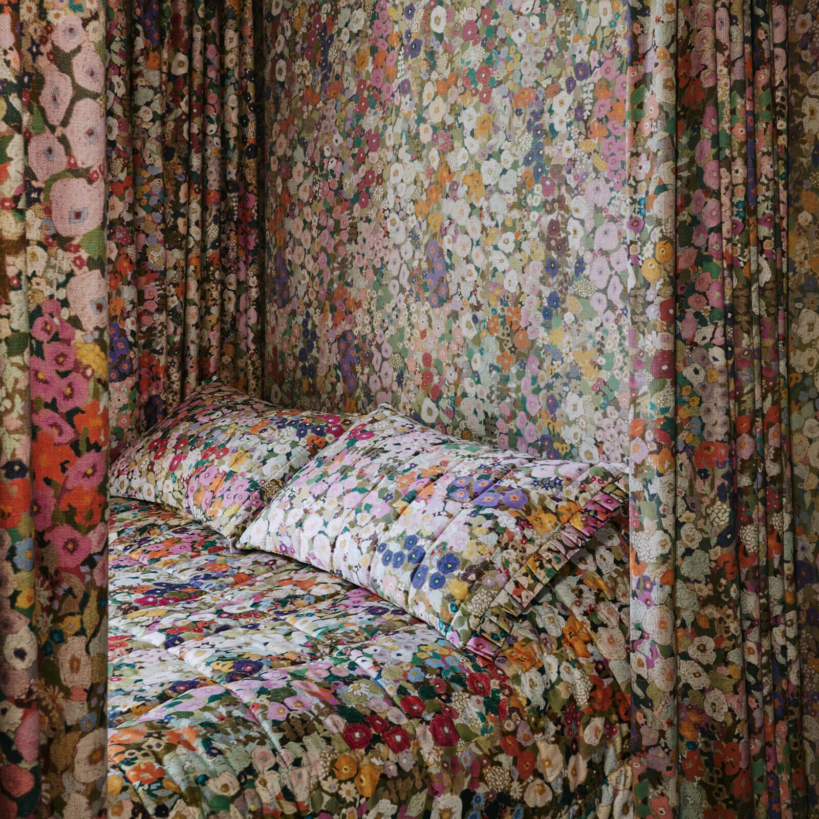 HOLLYHOCKS Cotton Linen - Spring - Image 6