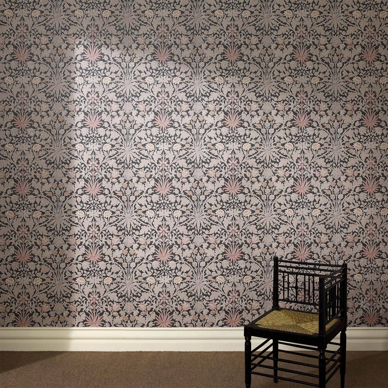 HYACINTH NOVELLUS Wallpaper - Noir - Image 2