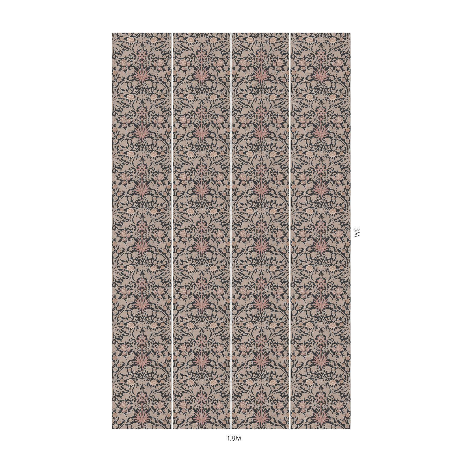 HYACINTH NOVELLUS Wallpaper - Noir - Image 6