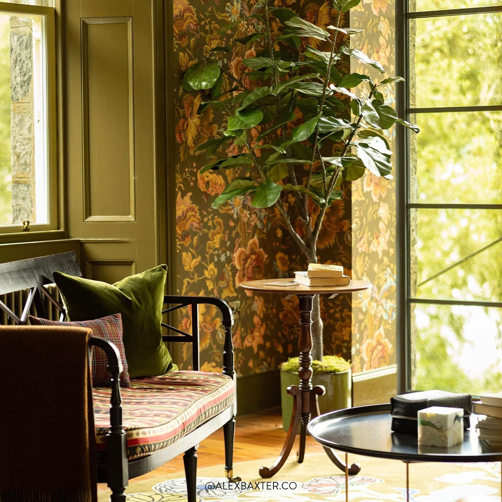 MAJORELLE Wallpaper - Moss Green - Image 3