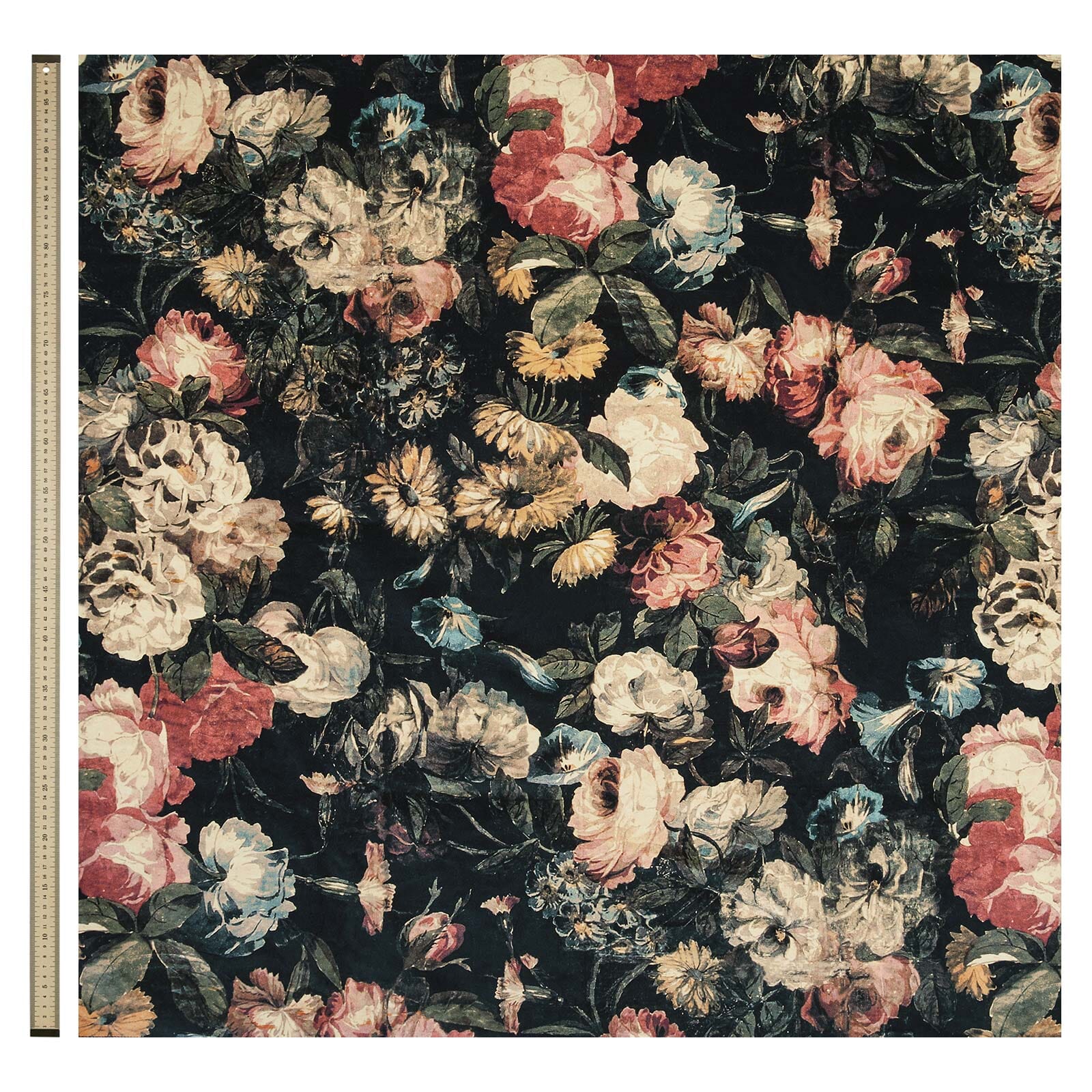 MIDNIGHT GARDEN Velvet Blind - Multi - Image 3