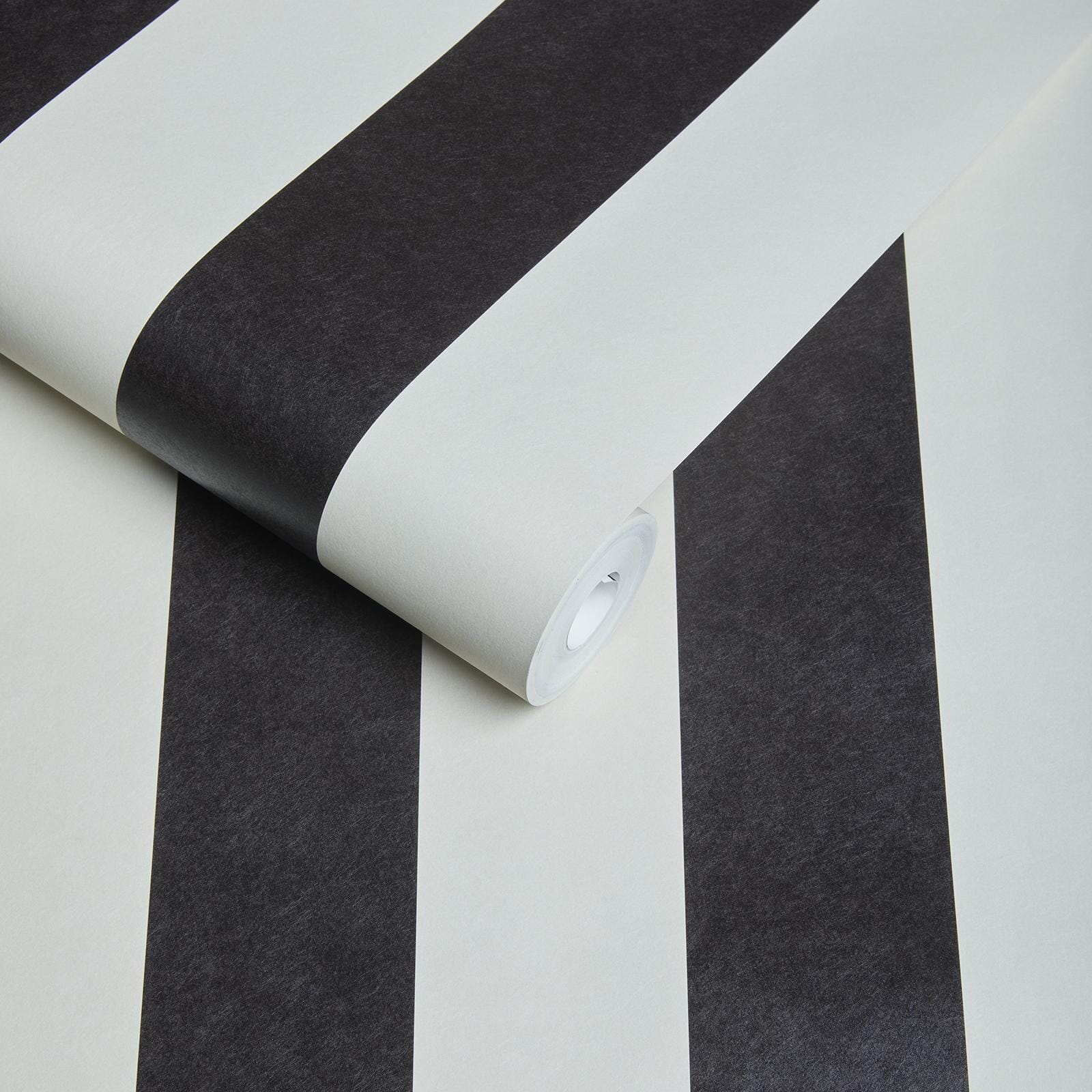 MONO STRIPE Wallpaper - Off Black/Oyster - Image 3