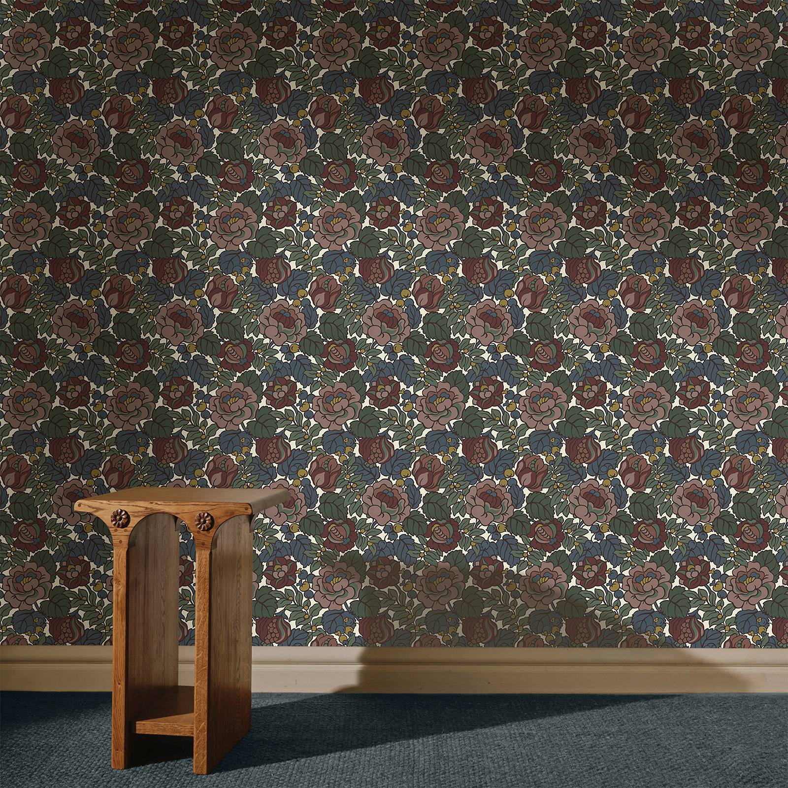 NAVARINO Wallpaper - Carnelian - Image 2