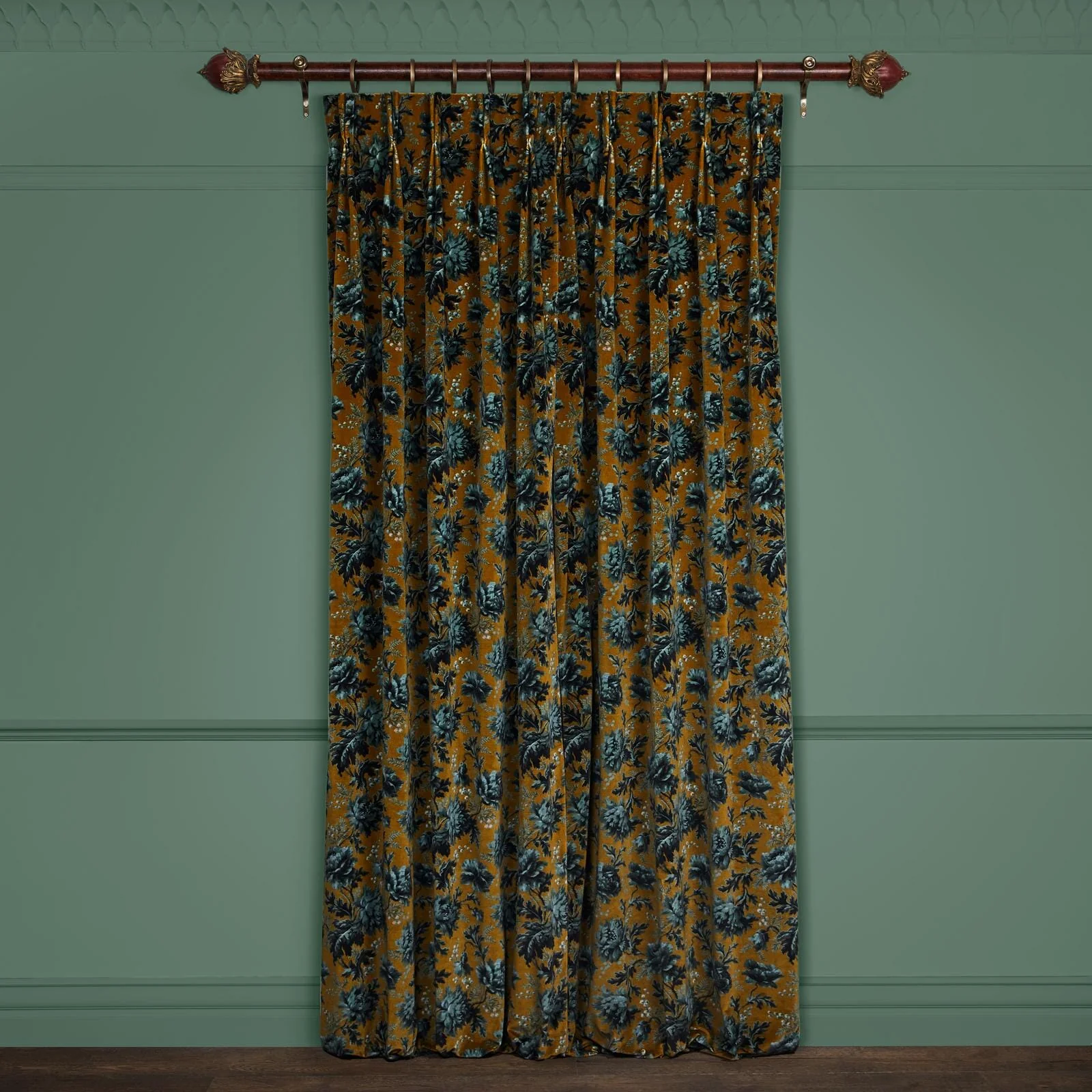 OPIA Velvet Curtain - Bronze - Image 3