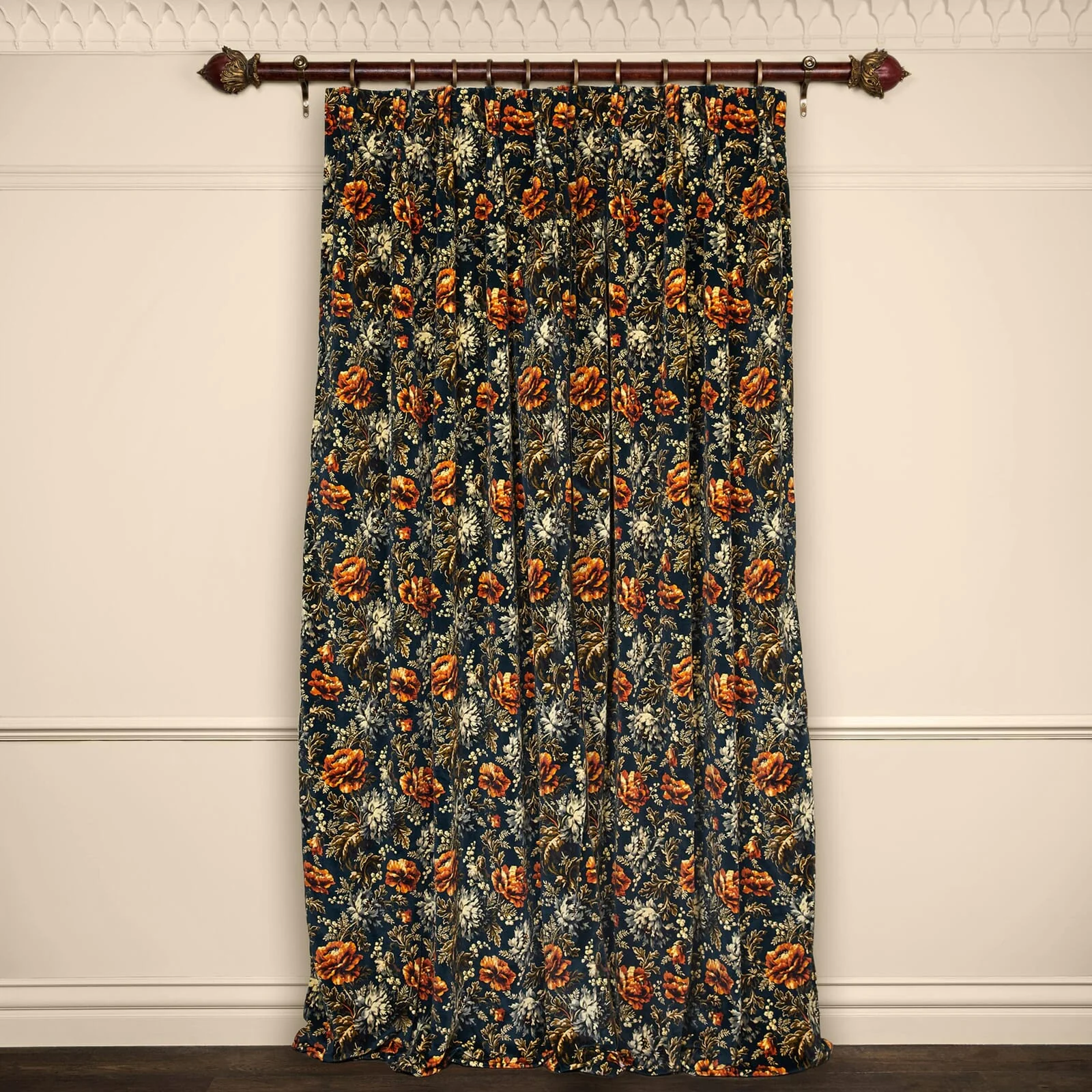 OPIA Velvet Curtain - Midnight - Image 3